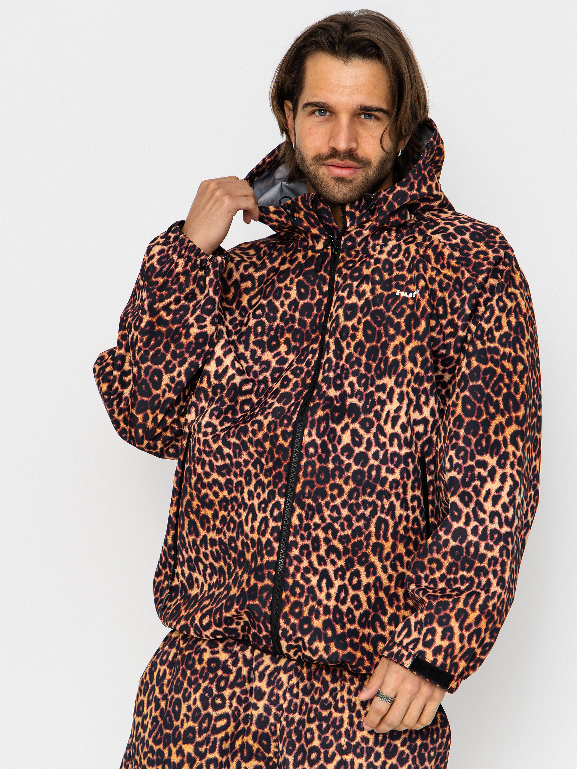 HUF Rainier Printed Shell Dzseki (brown)