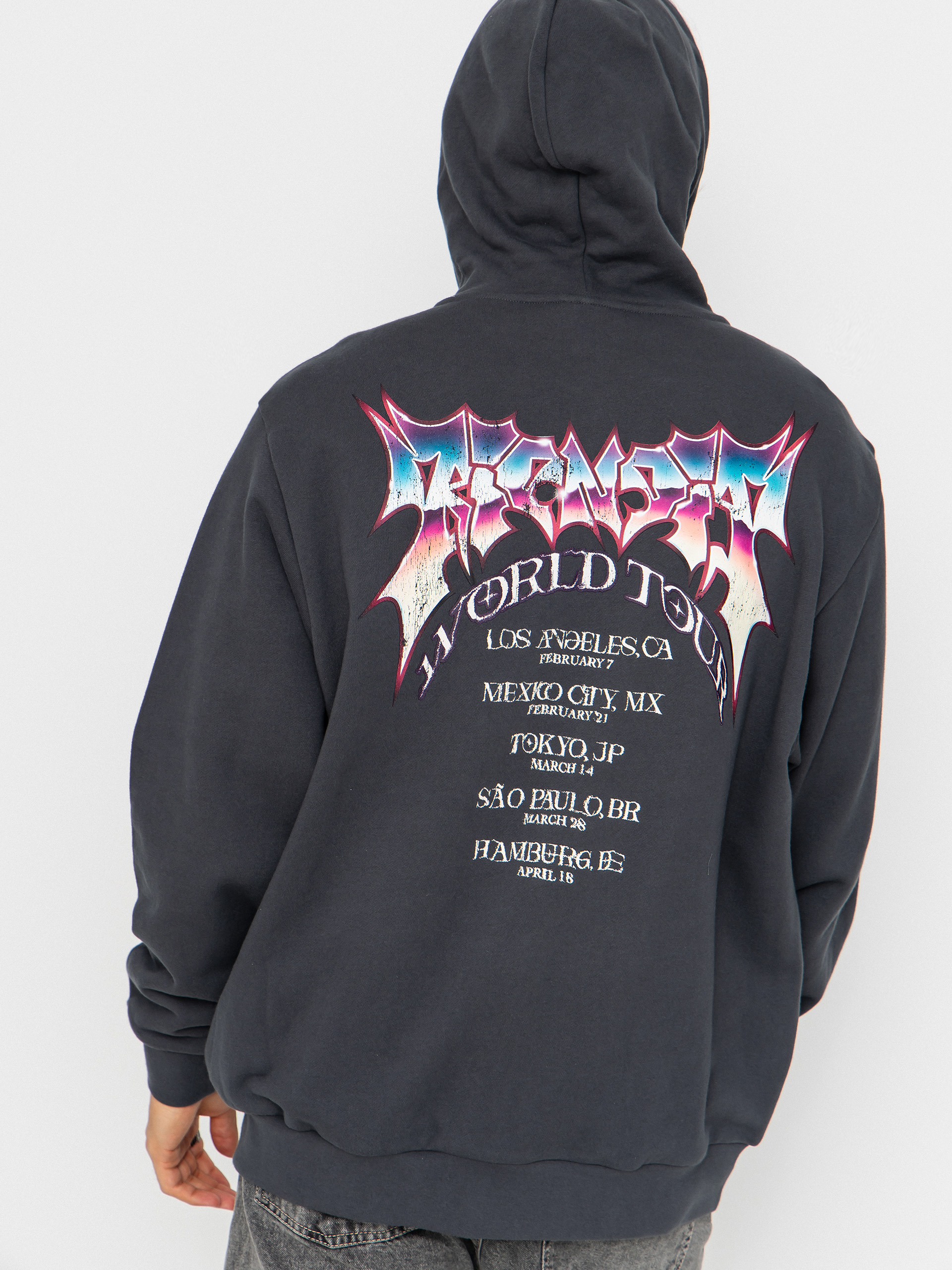 RipNDip Noid ZHD Kapucnis pulóver (charcoal wash)