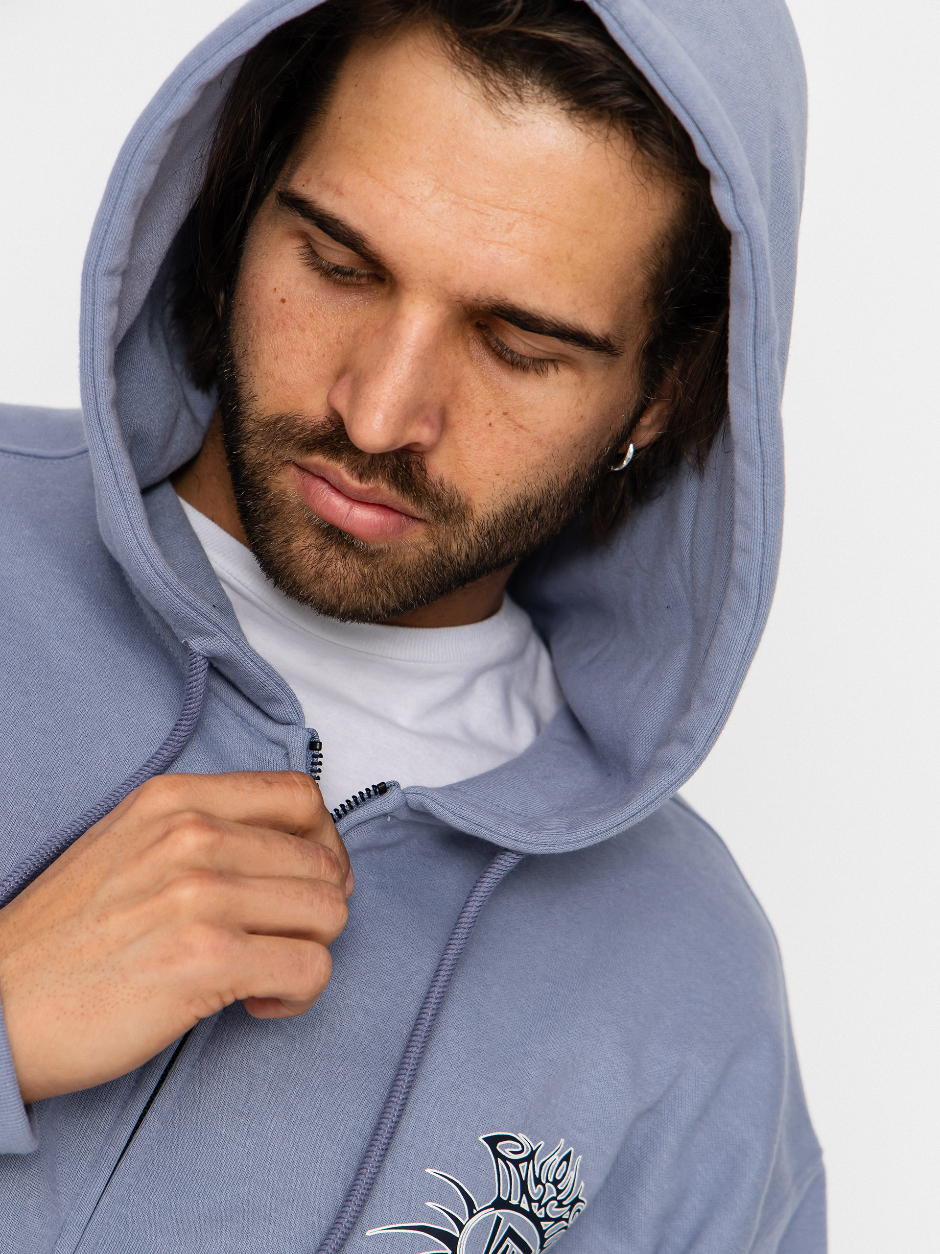 Vans Torched Full Zip Pulóver (glacial slate)