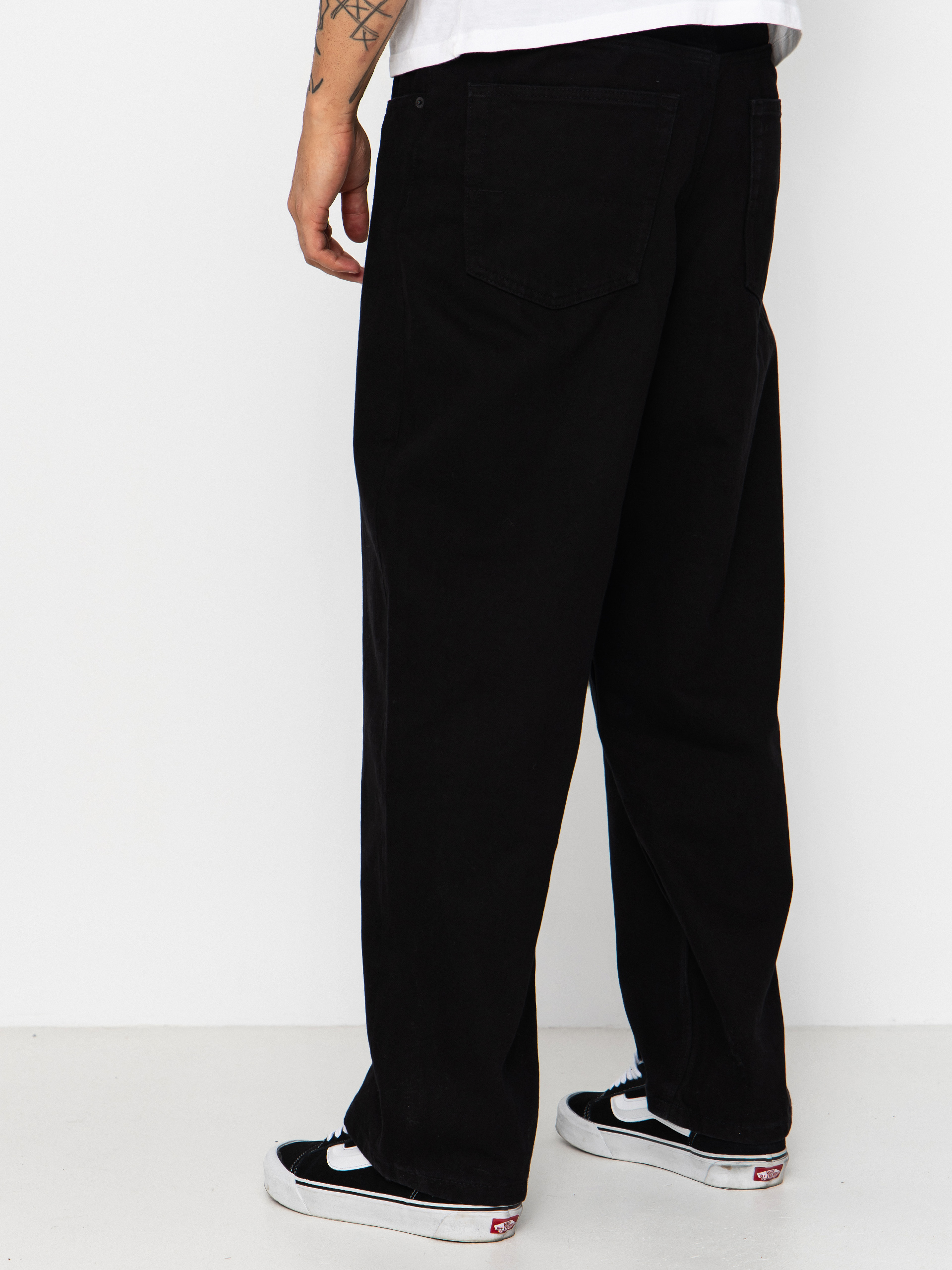 Vans Check 5 Baggy Denim Kisnadrág (black)