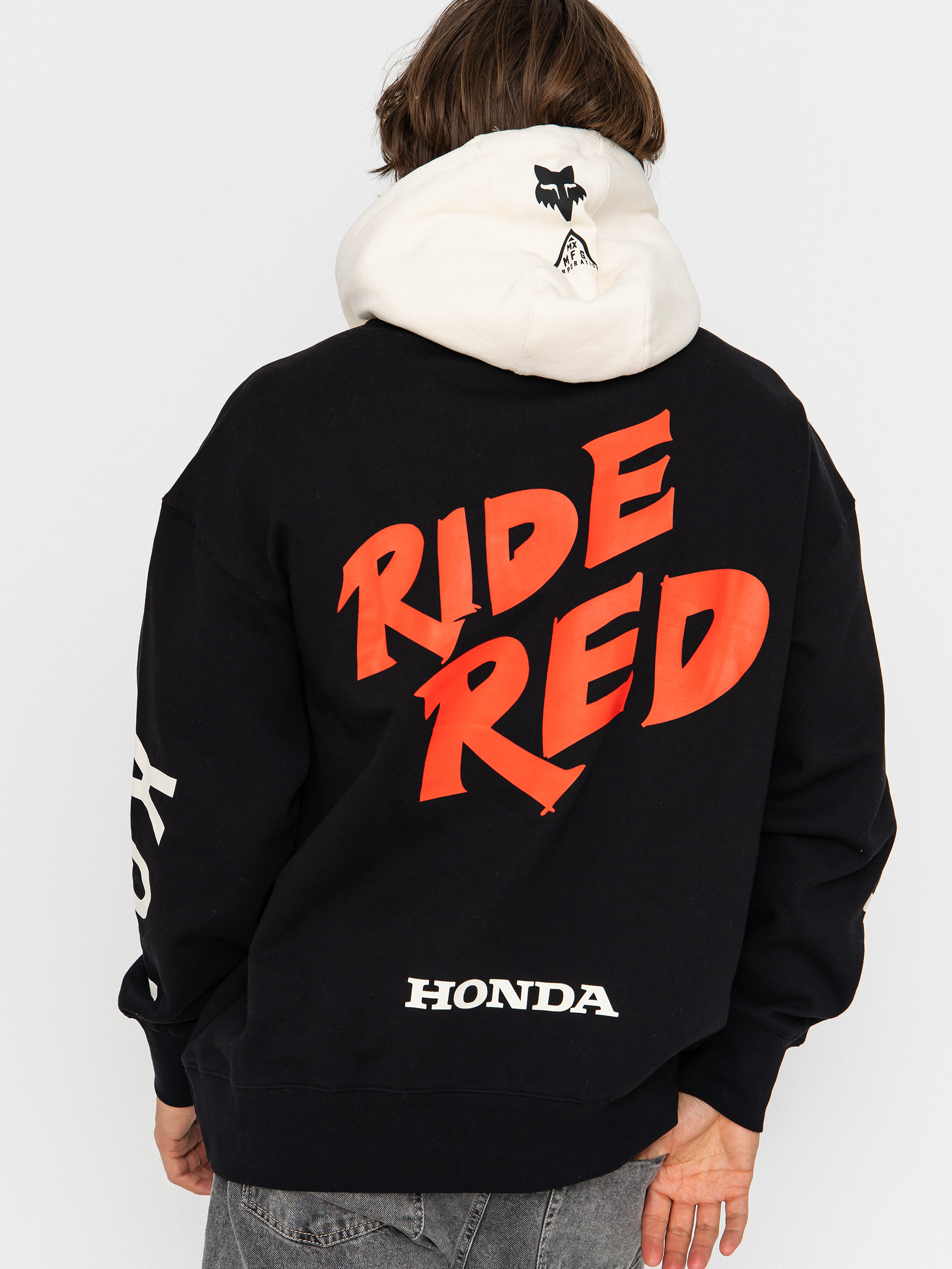 Fox Honda Heavyweight HD Kapucnis pulóver (black)