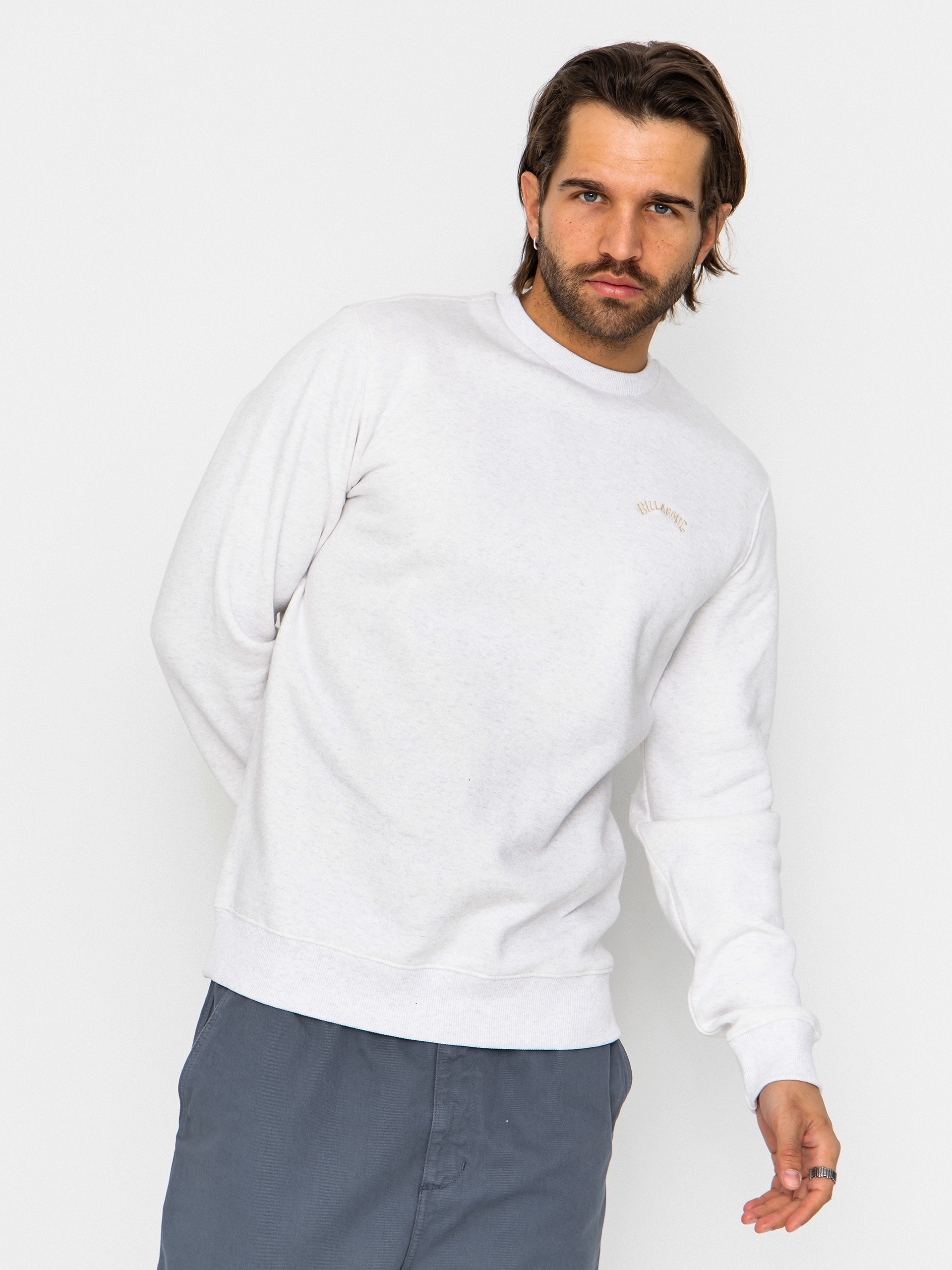 Billabong Arch Pulóver (oatmeal heather)