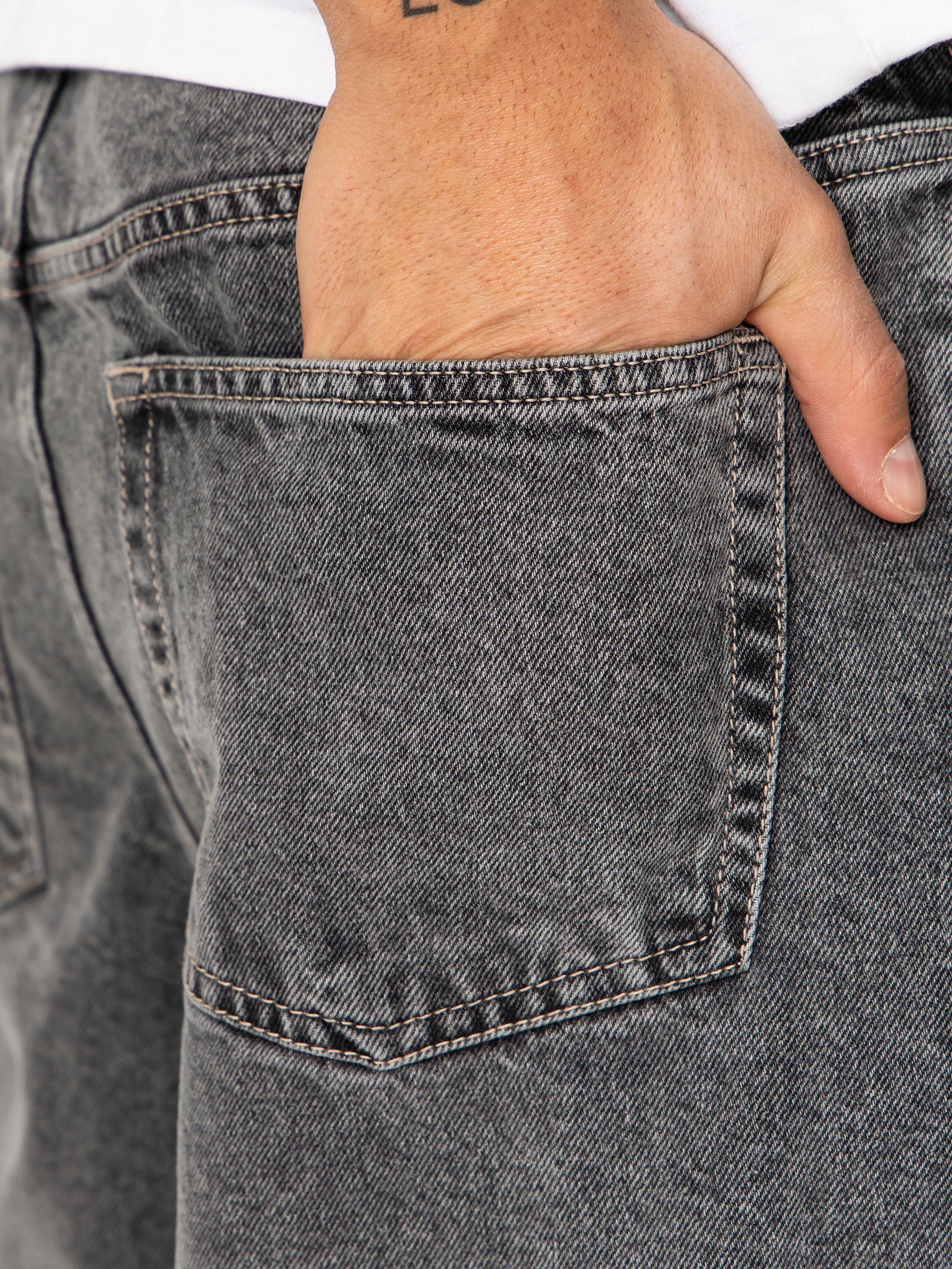 Element Big 5 Denim Kisnadrág (mid grey tint)