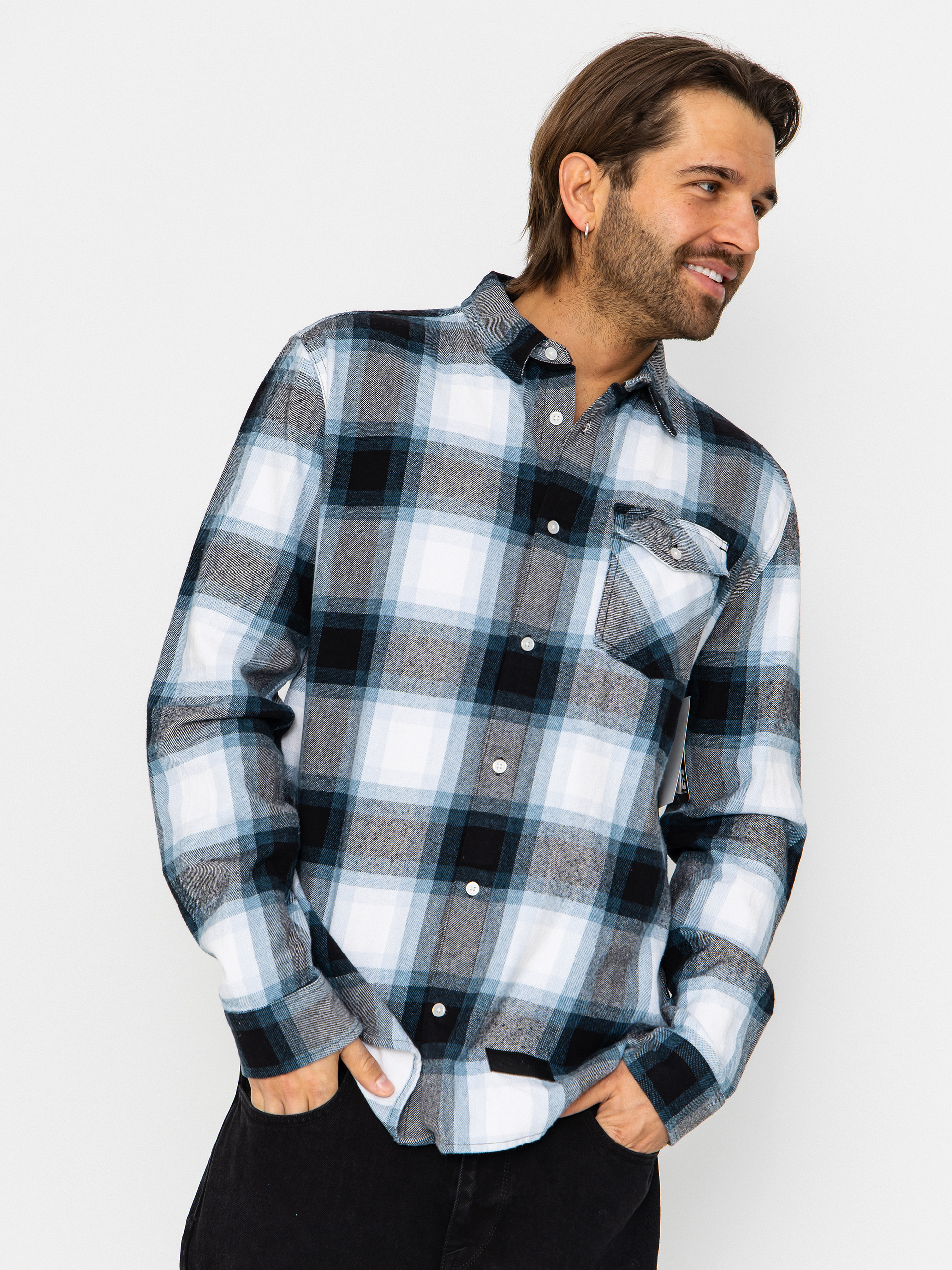 DC Marshal Flannel Ing (storm blue)