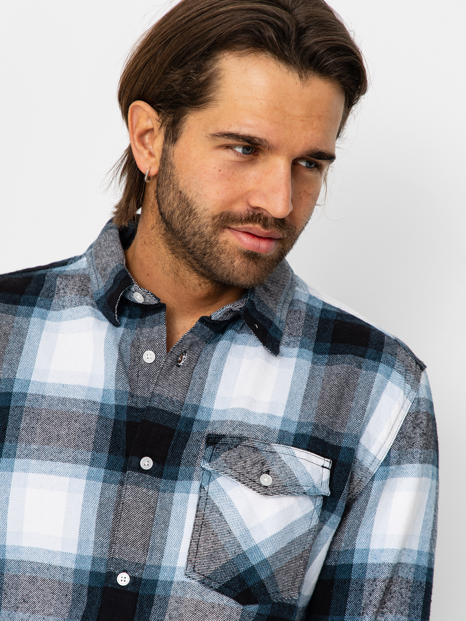 DC Marshal Flannel Ing (storm blue)