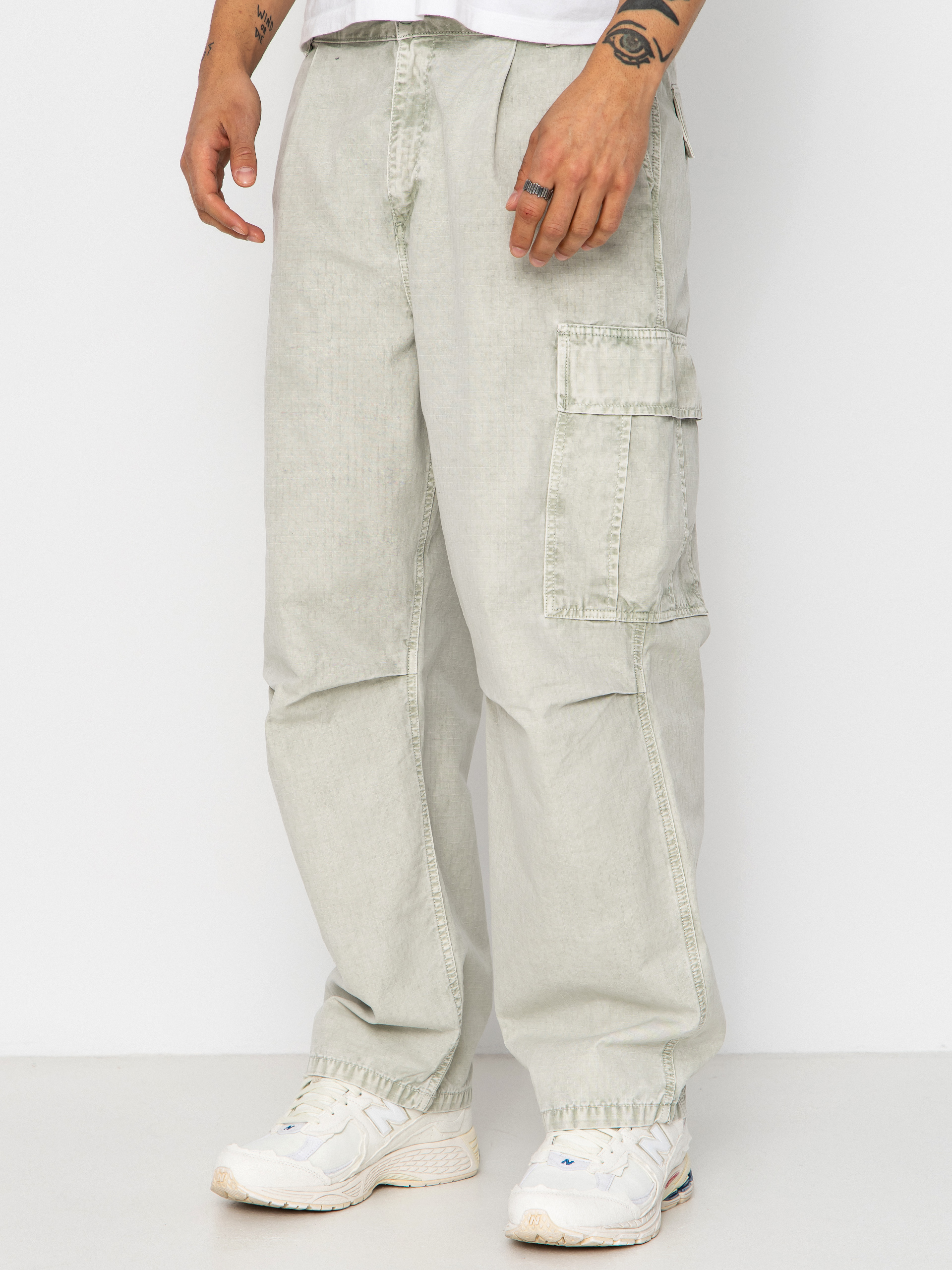 Carhartt WIP Cole Cargo Kisnadrág (dollar green)