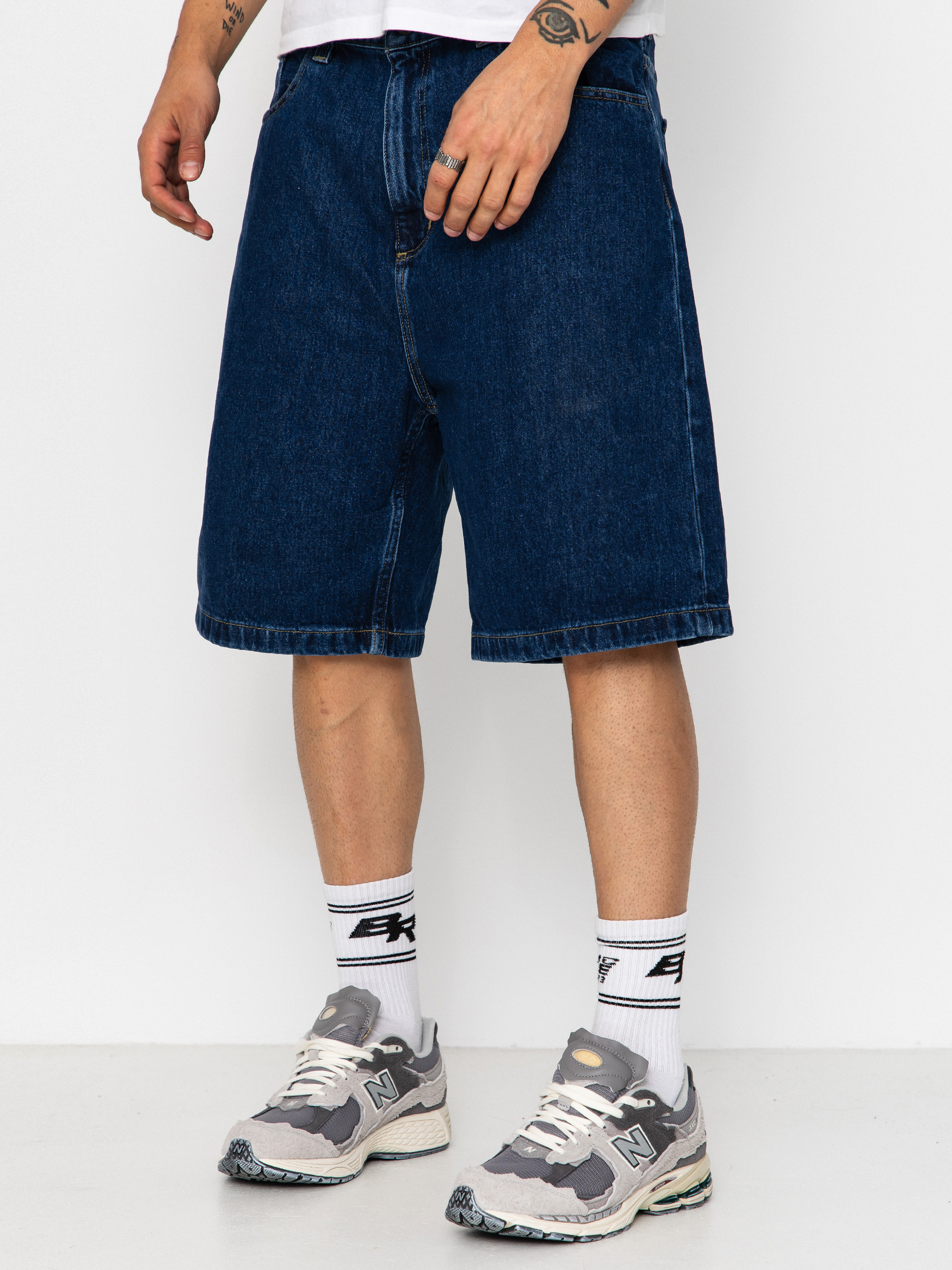Carhartt WIP Brandon Rövidnadrág (blue stone washed)