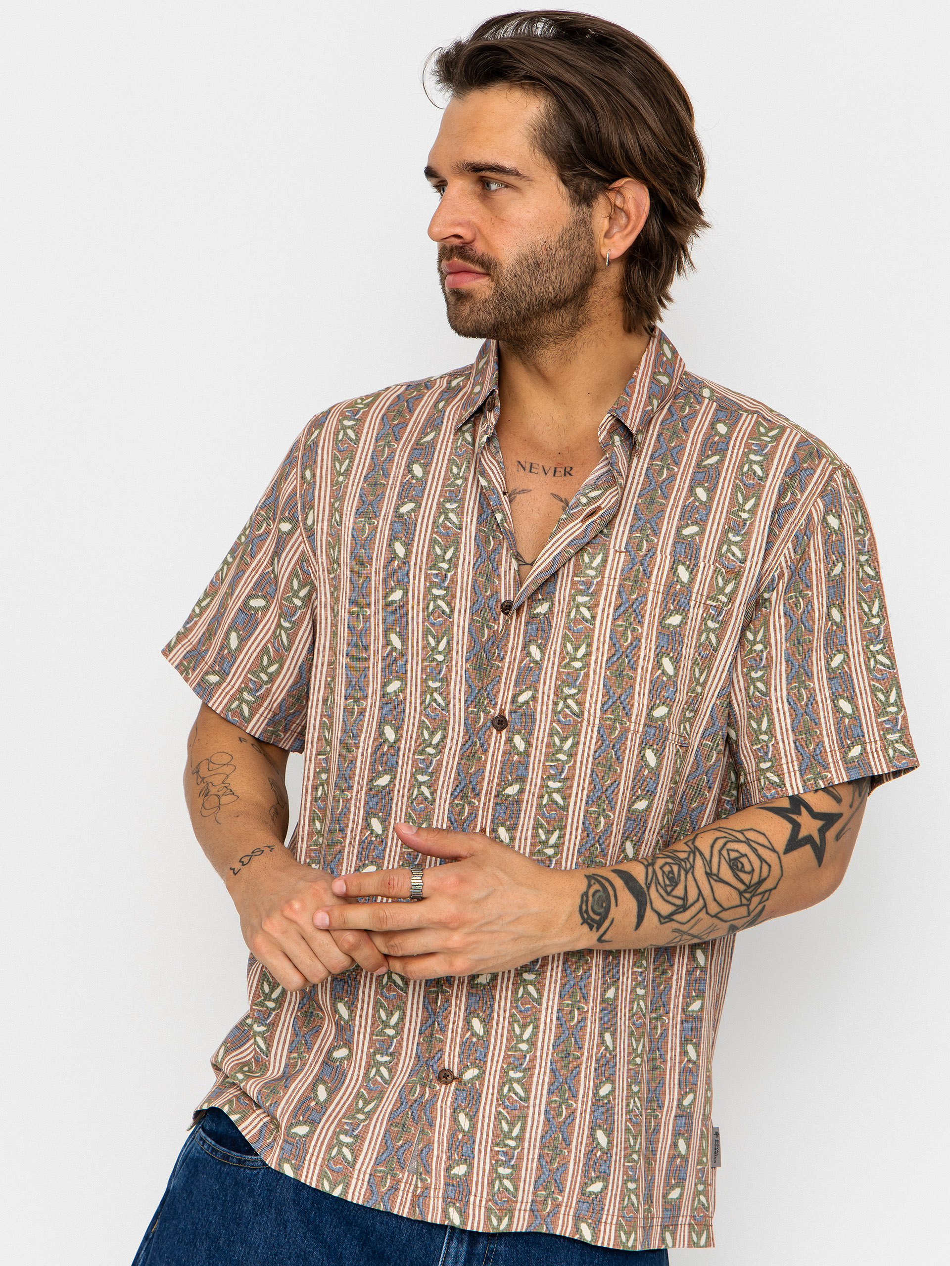Royal Robbins Camino Pucker Ing (mahogany botanist pt)