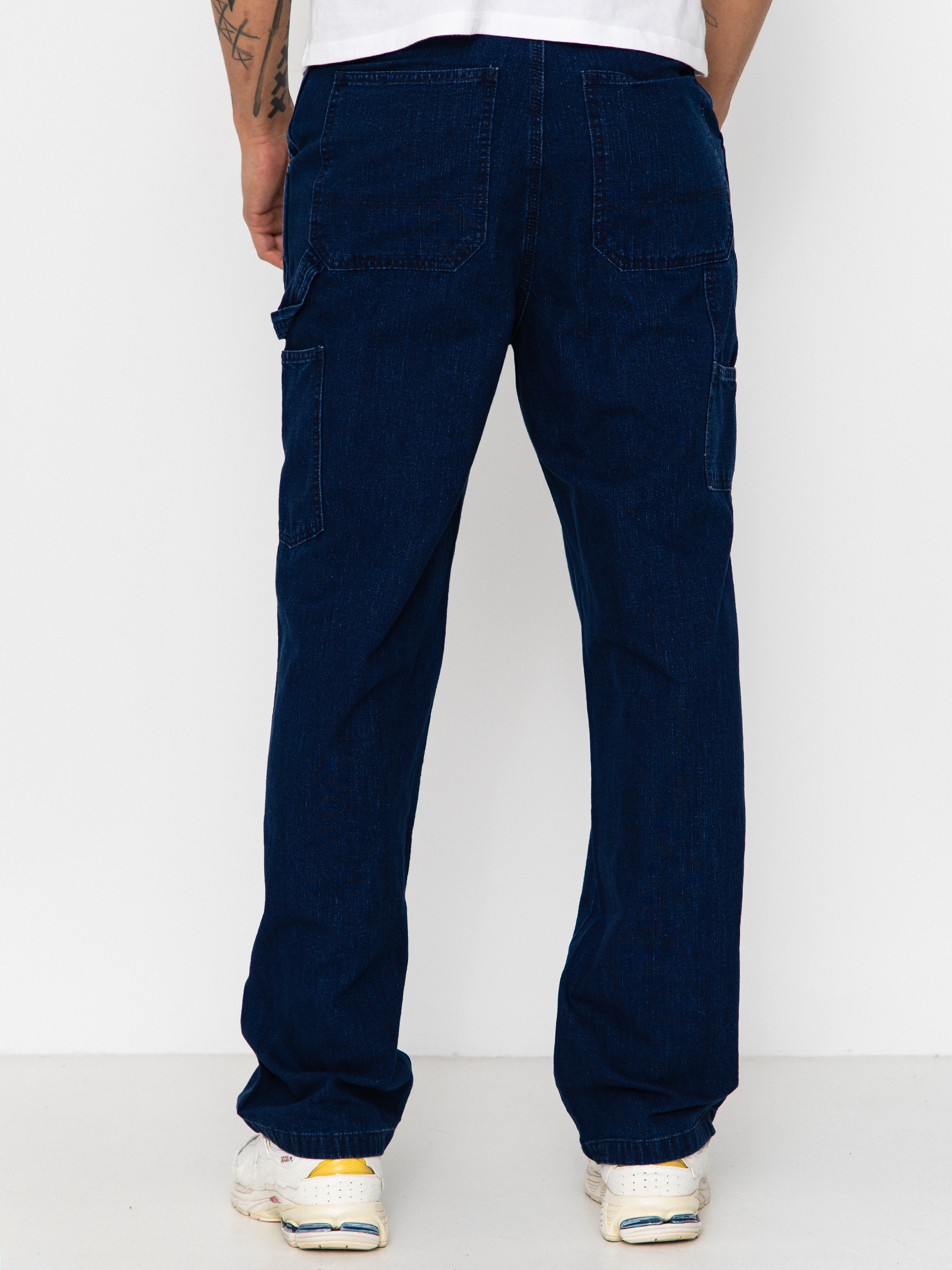 Deus Ex Machina Big Fella Chambray Kisnadrág (indigo)