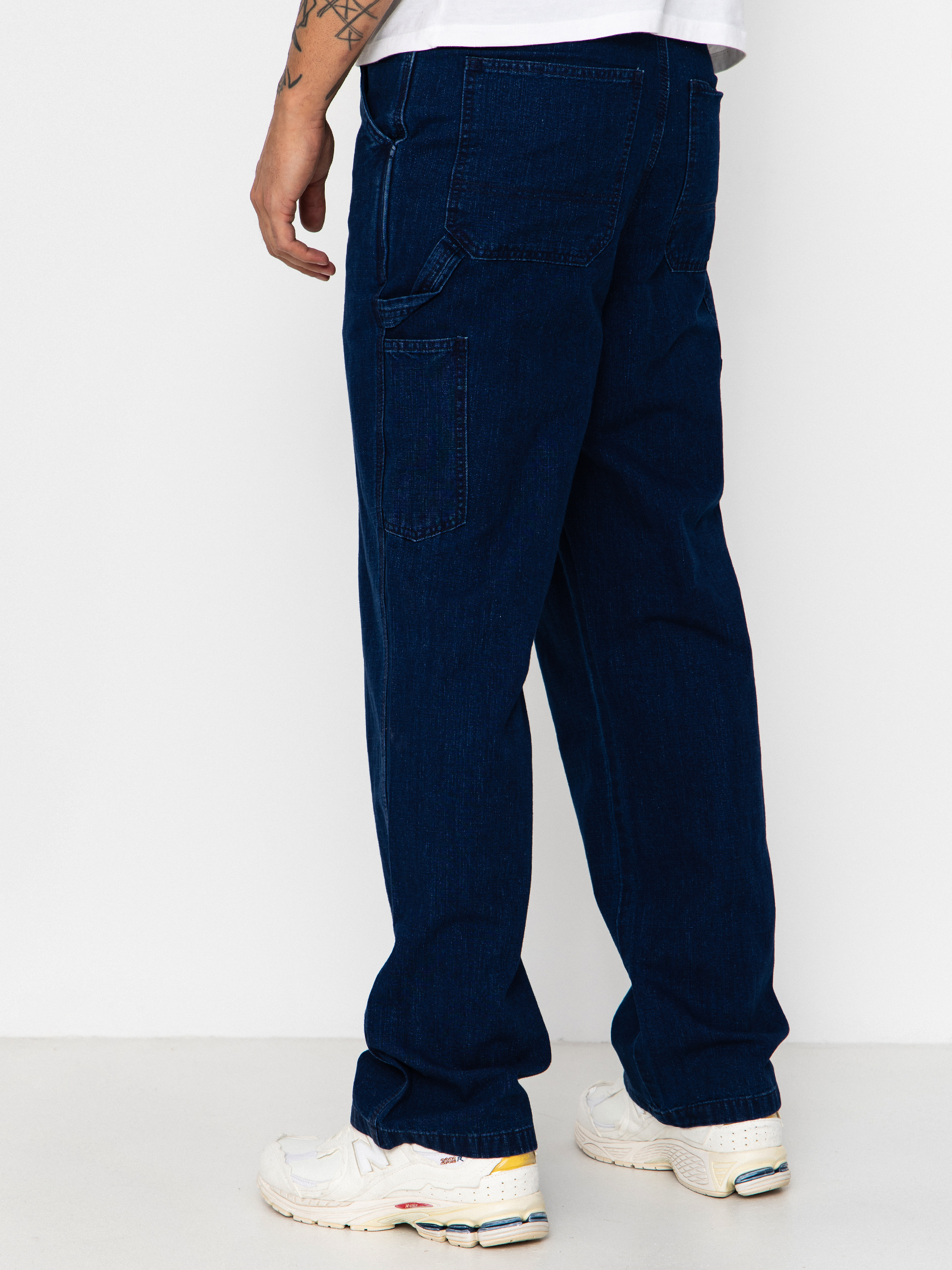 Deus Ex Machina Big Fella Chambray Kisnadrág (indigo)