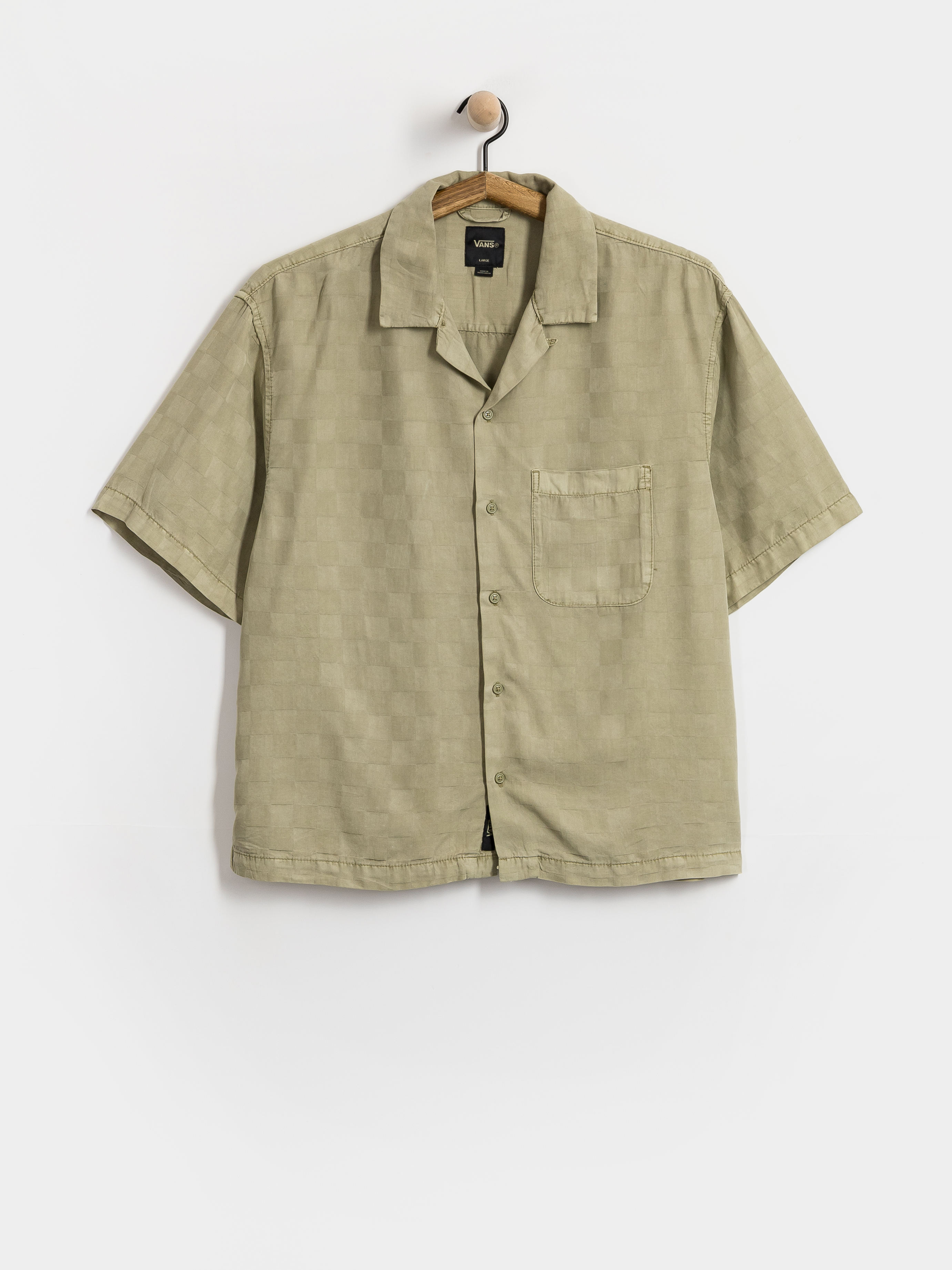 Vans Van Doren Tencel Check Camp Ing (soft sage)