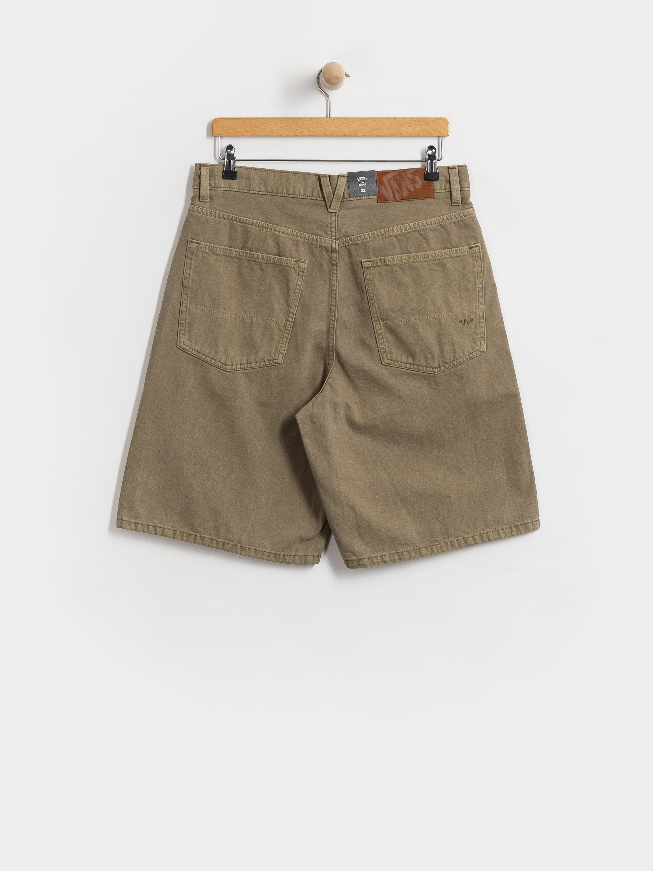 Vans Lx Check 5 Baggy Denim Rövidnadrág (bay leaf)