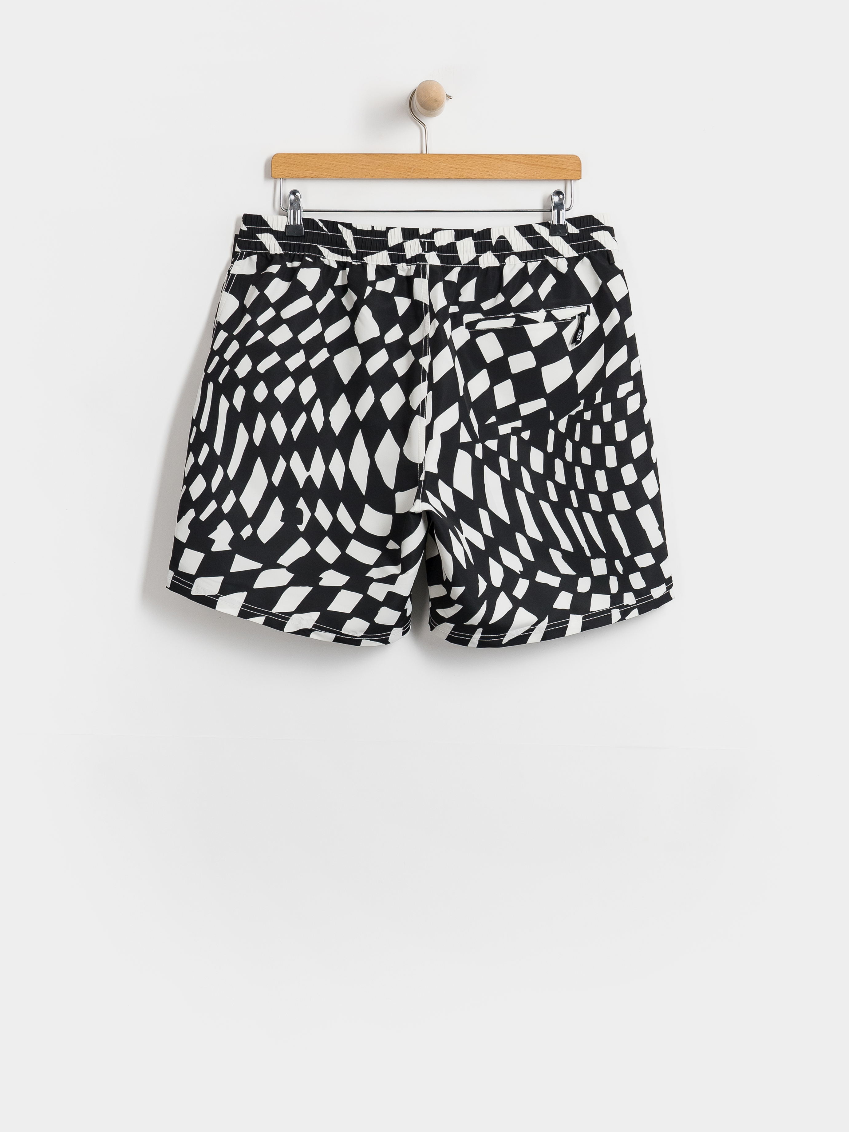 Vans Primary II Elastic Printed Boardshort (black/white)