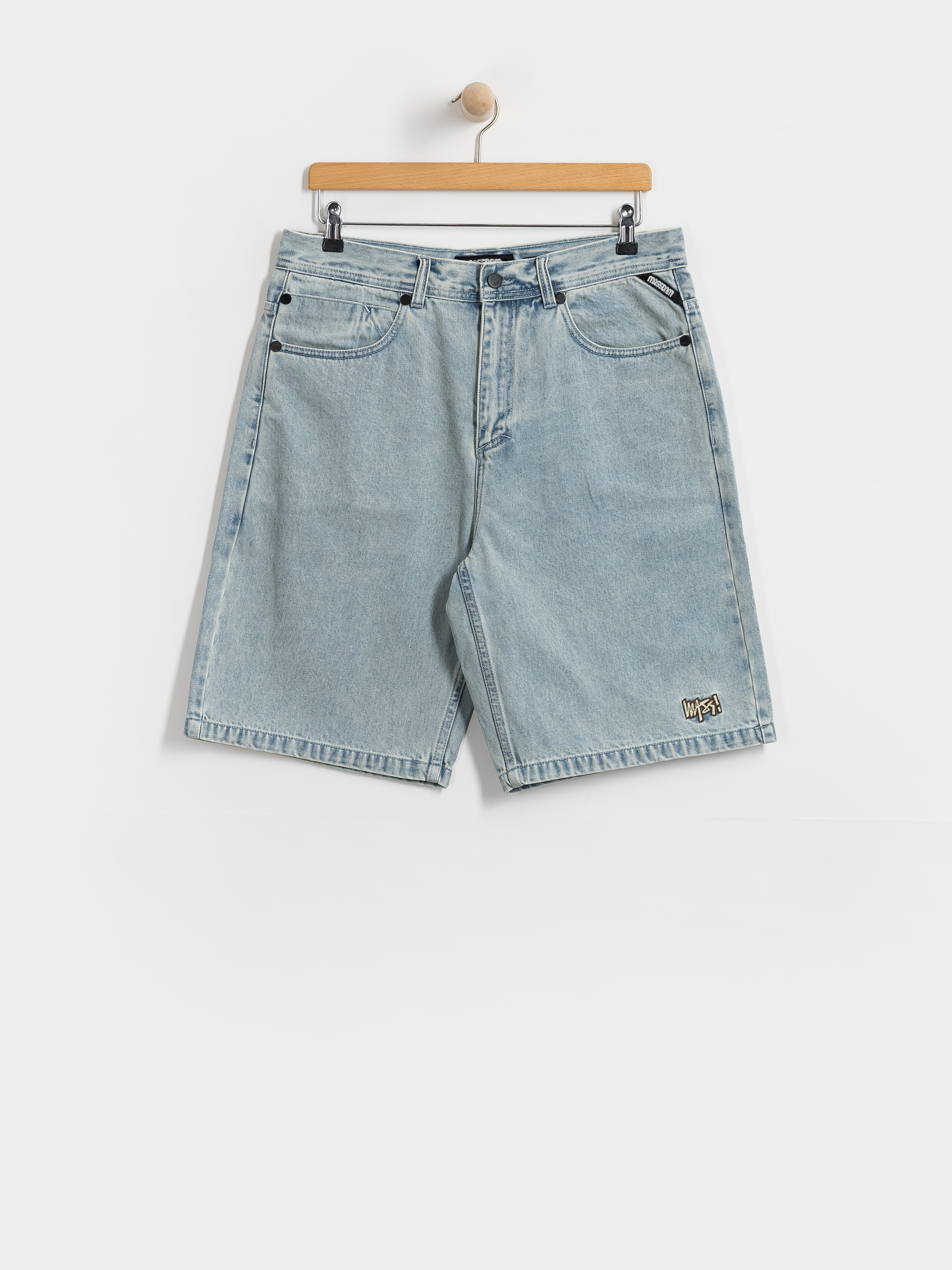 MassDnm Jeans Higher Rövidnadrág (lt blue)