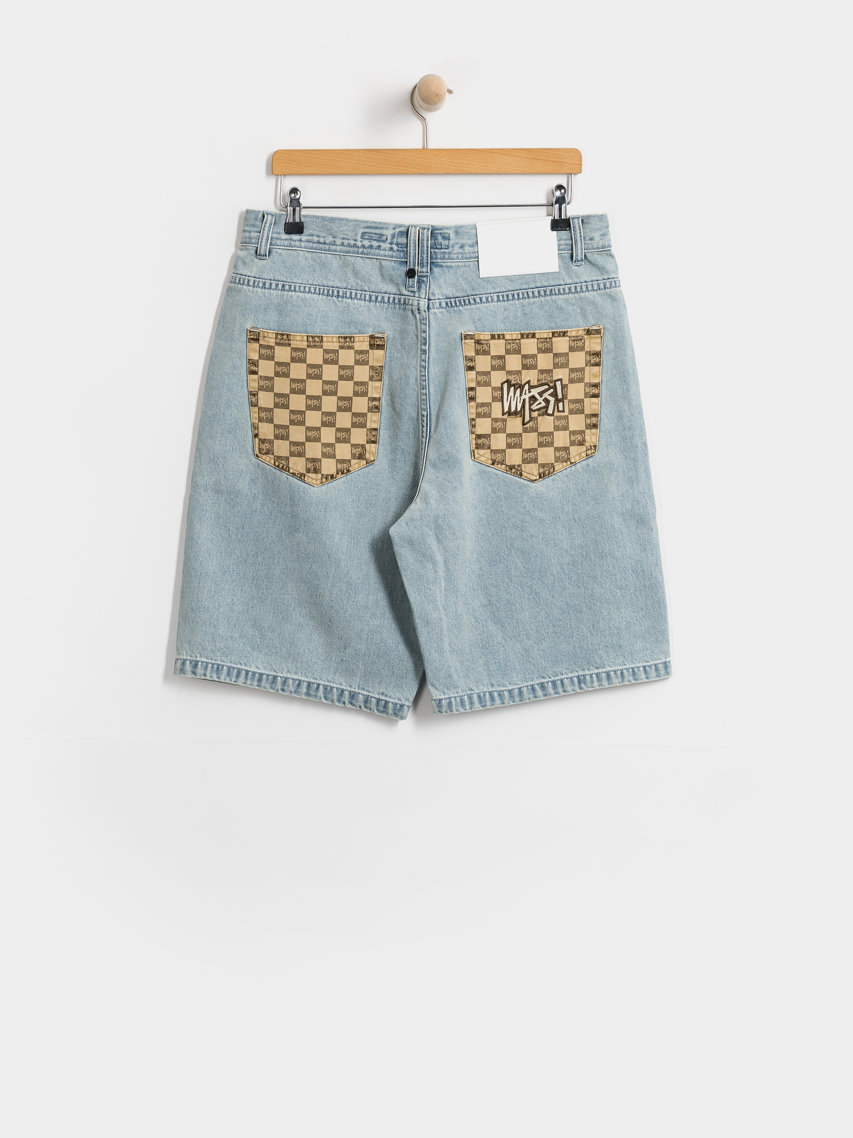 MassDnm Jeans Higher Rövidnadrág (lt blue)