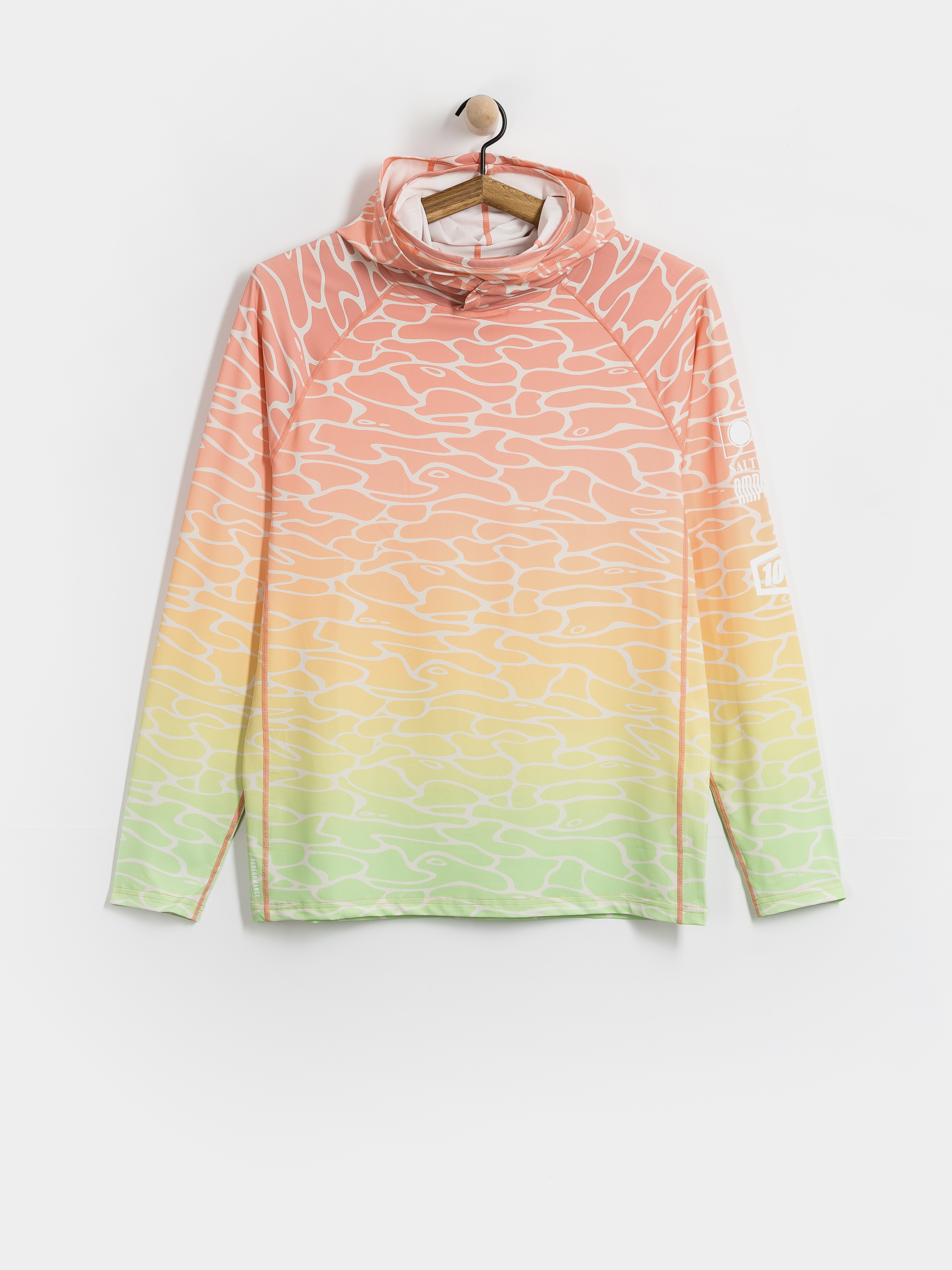 Salty Crew Glare Uv Hoodie Sun Protect Hosszú ujjú felső