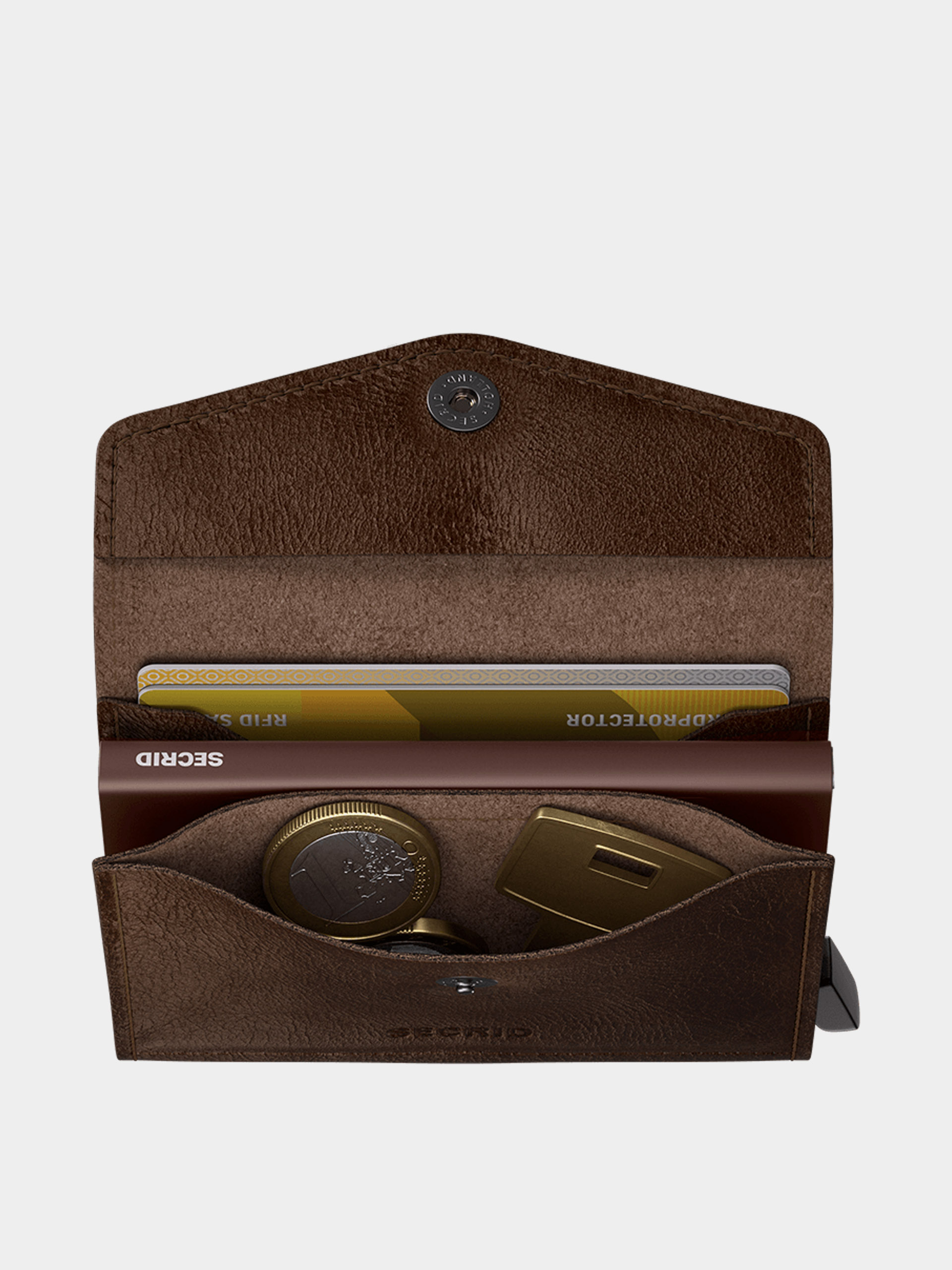 Pénztárca Secrid Envelope (vintage chocolate)