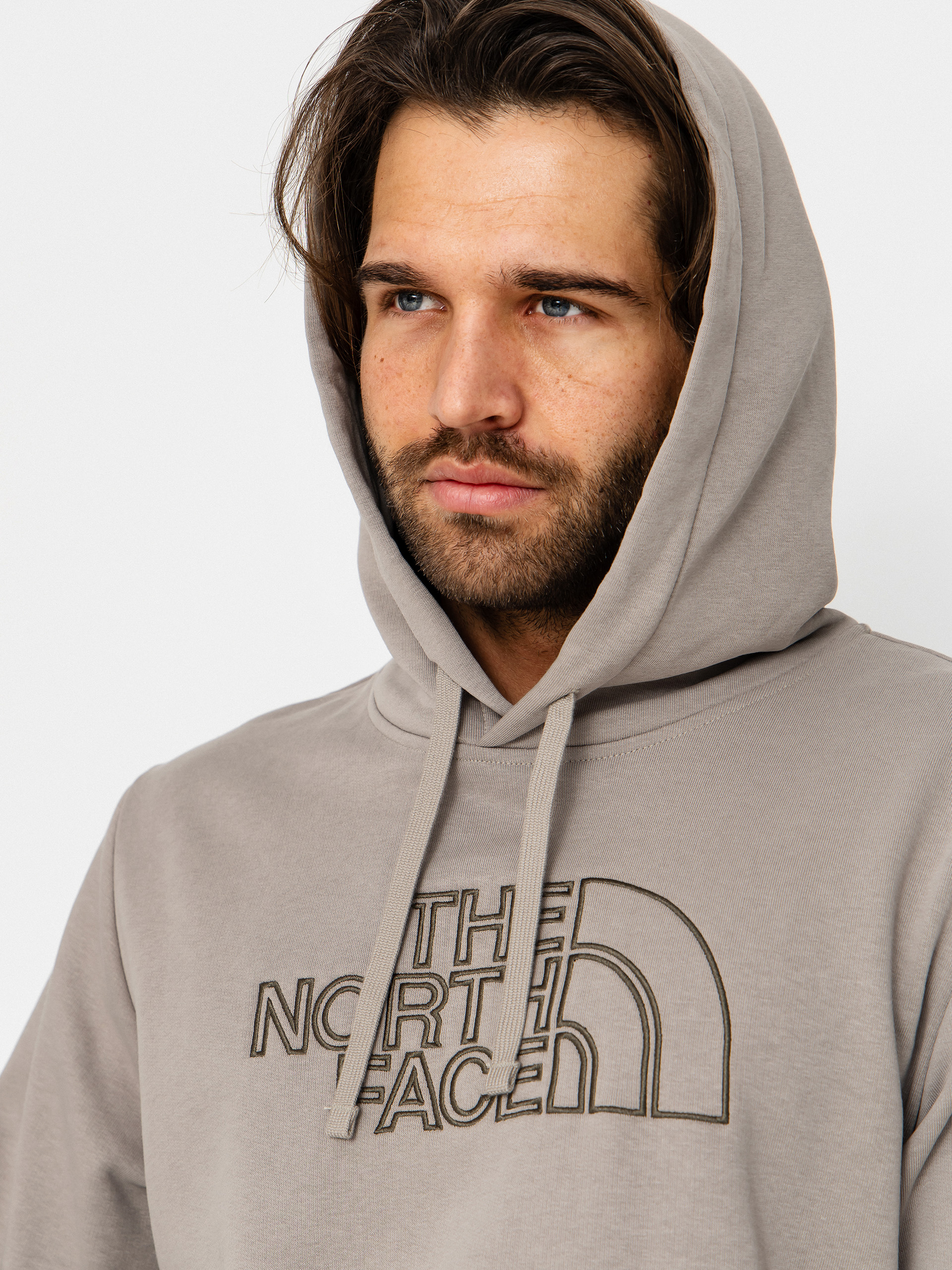 The North Face Drew Peak Light HD Kapucnis pulóver (stone slab/new)