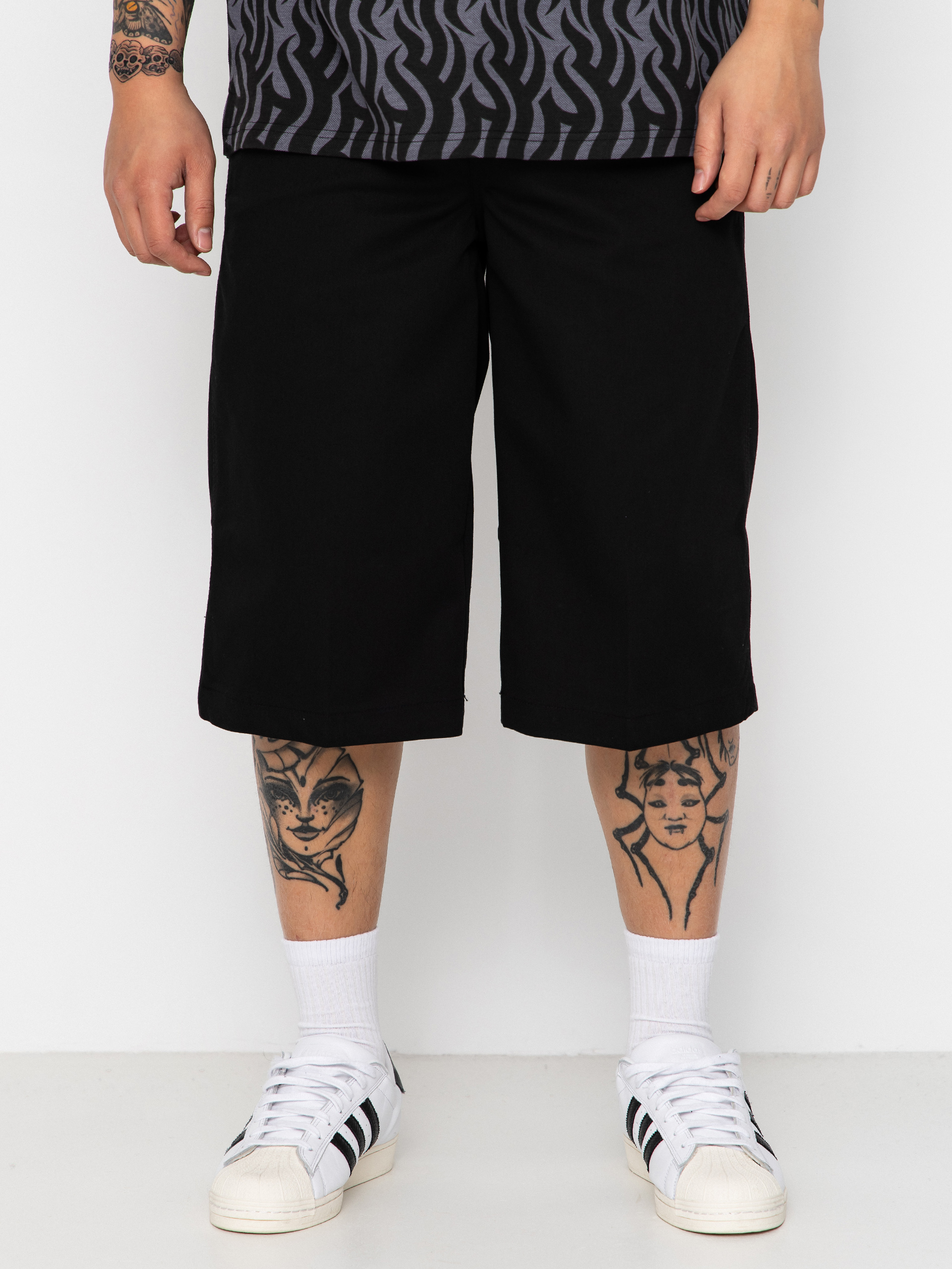 Dickies Union 17 Inch Twill Rövidnadrág (black)