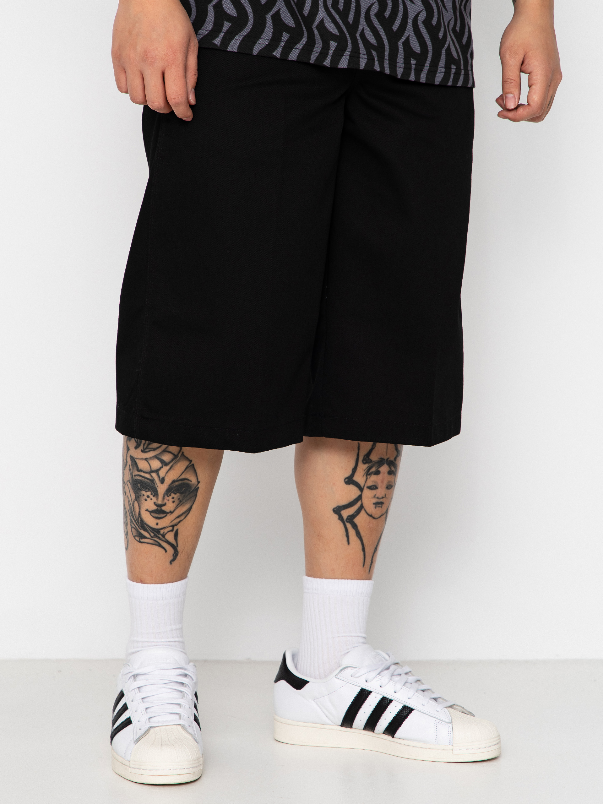 Dickies Union 17 Inch Twill Rövidnadrág (black)