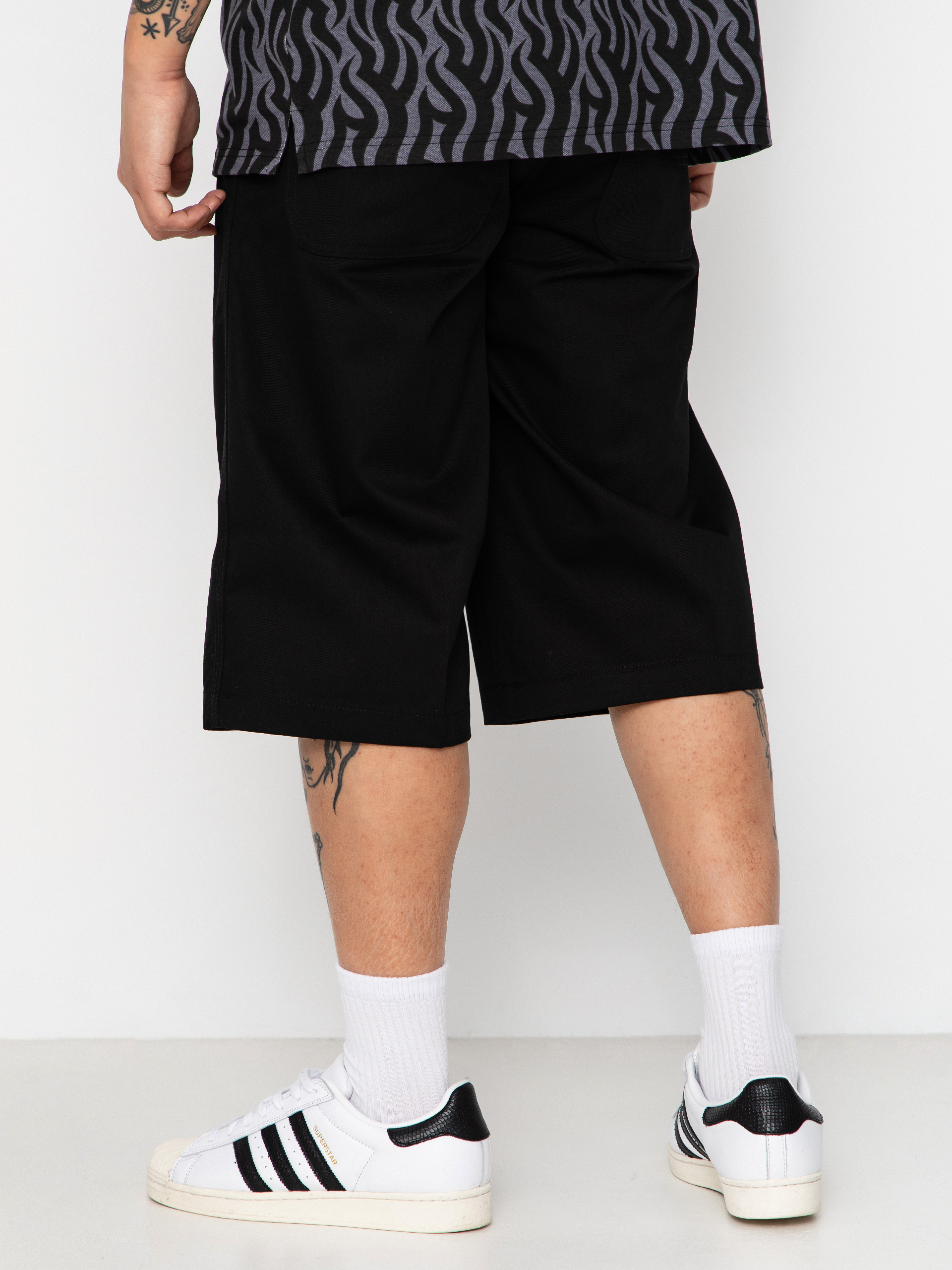 Dickies Union 17 Inch Twill Rövidnadrág (black)