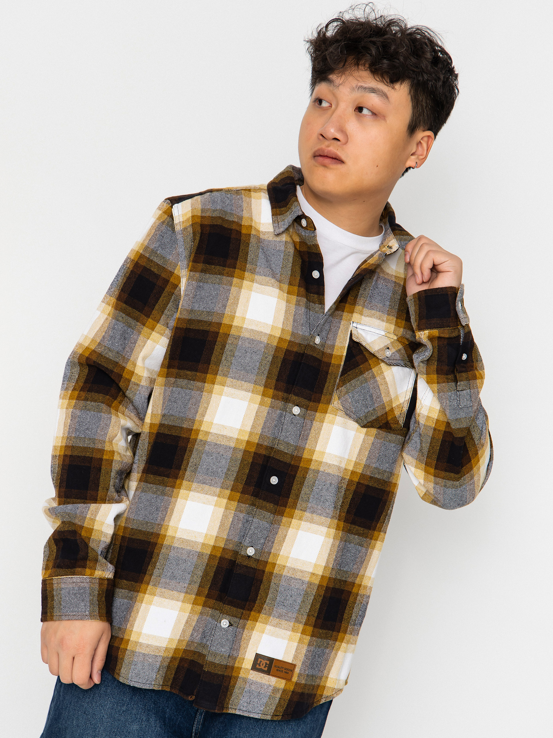 DC Marshal Flannel Ing (toffee)