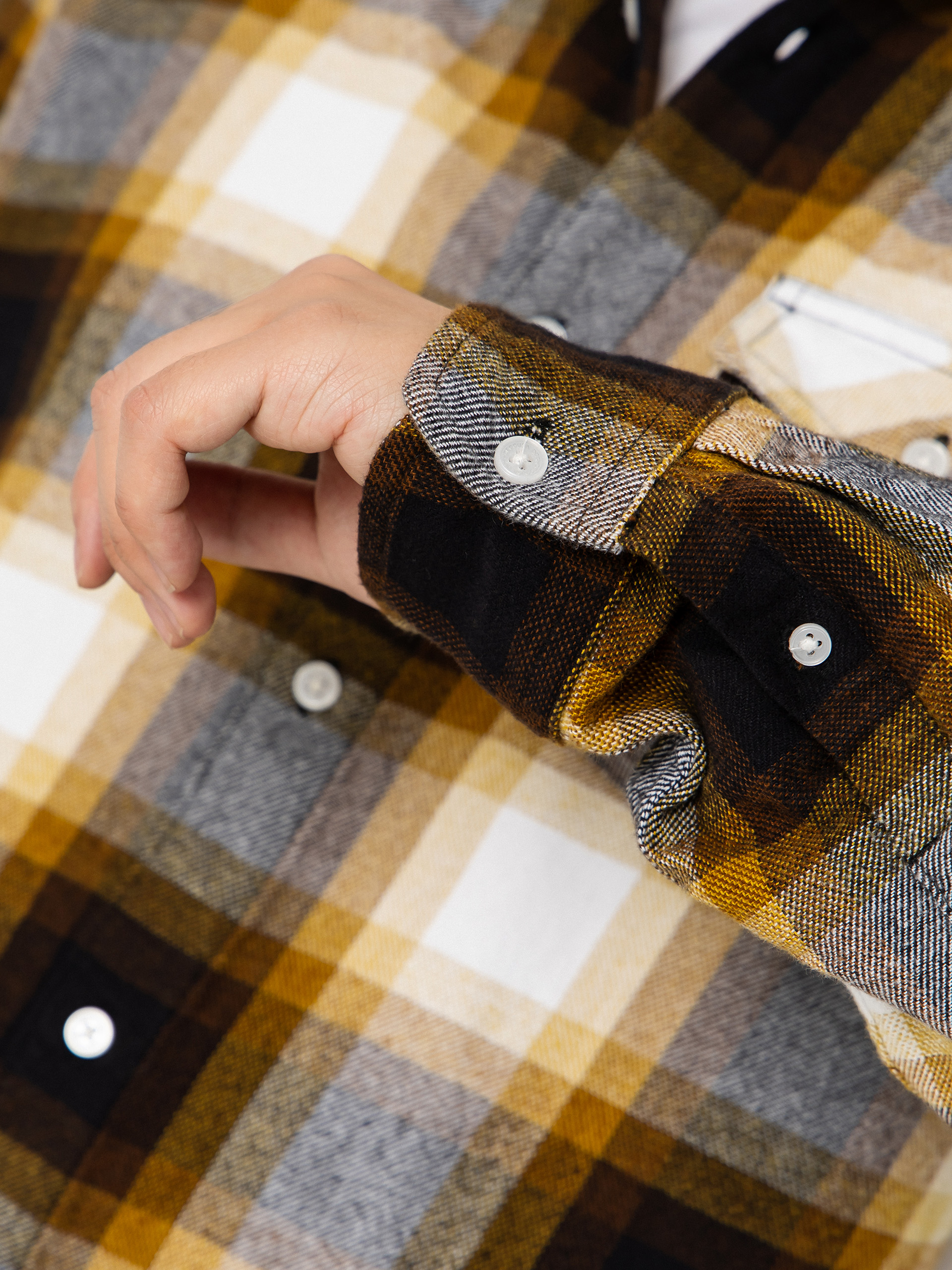 DC Marshal Flannel Ing (toffee)