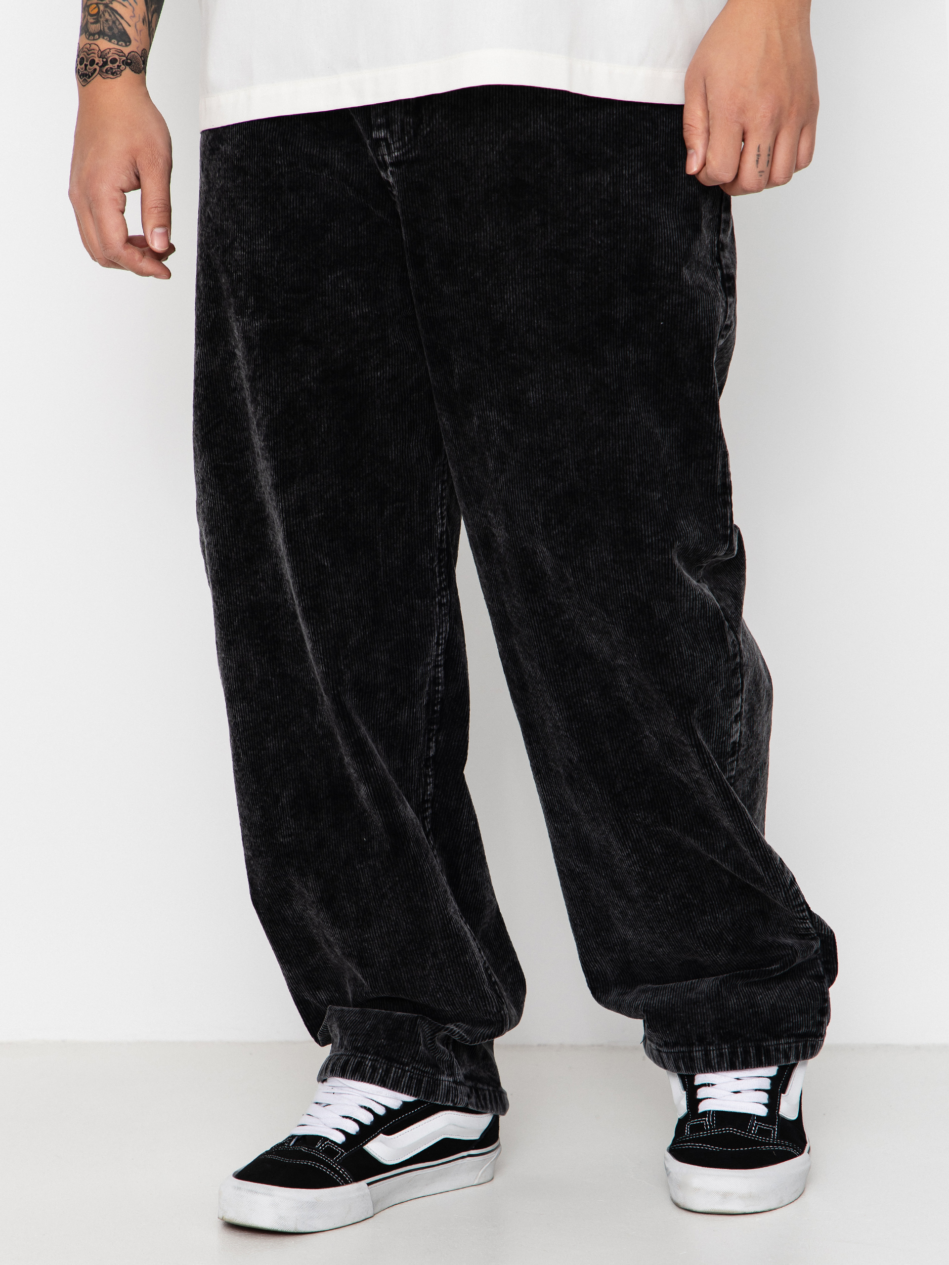 Wasted Paris Faded Corduroy Casper Kisnadrág (faded black)