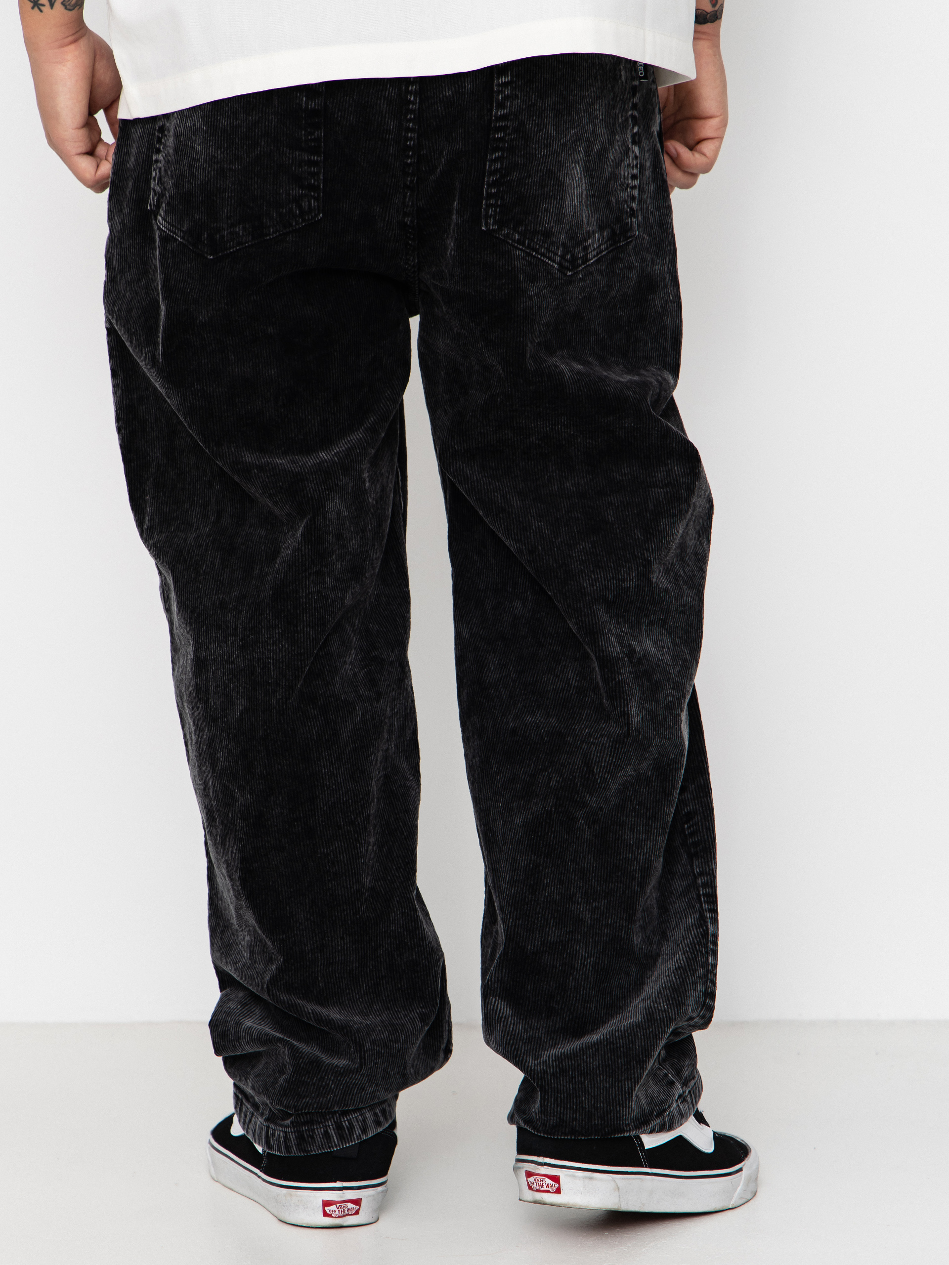 Wasted Paris Faded Corduroy Casper Kisnadrág (faded black)