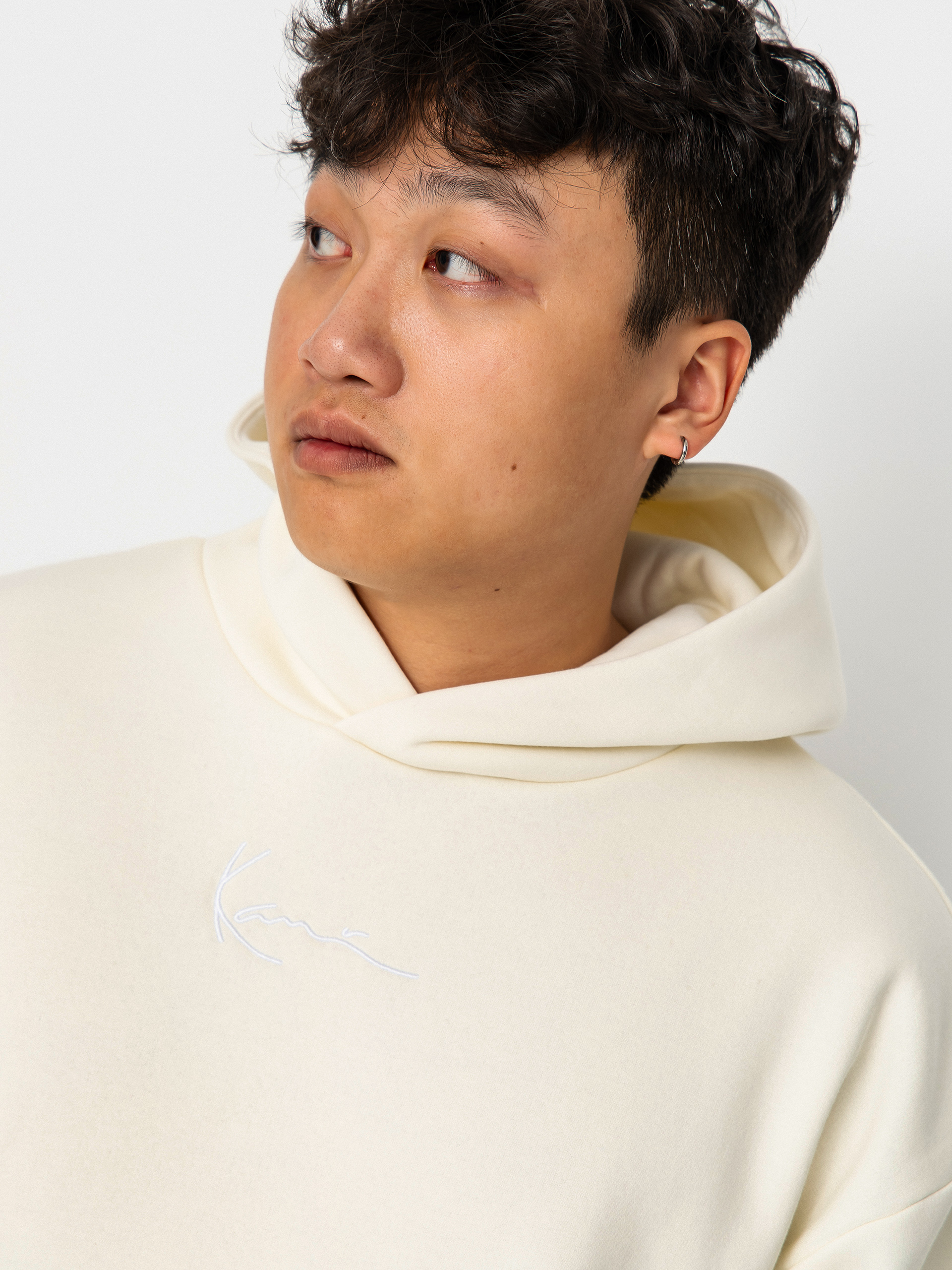 Karl Kani Small Signature Essential HD Kapucnis pulóver (green)