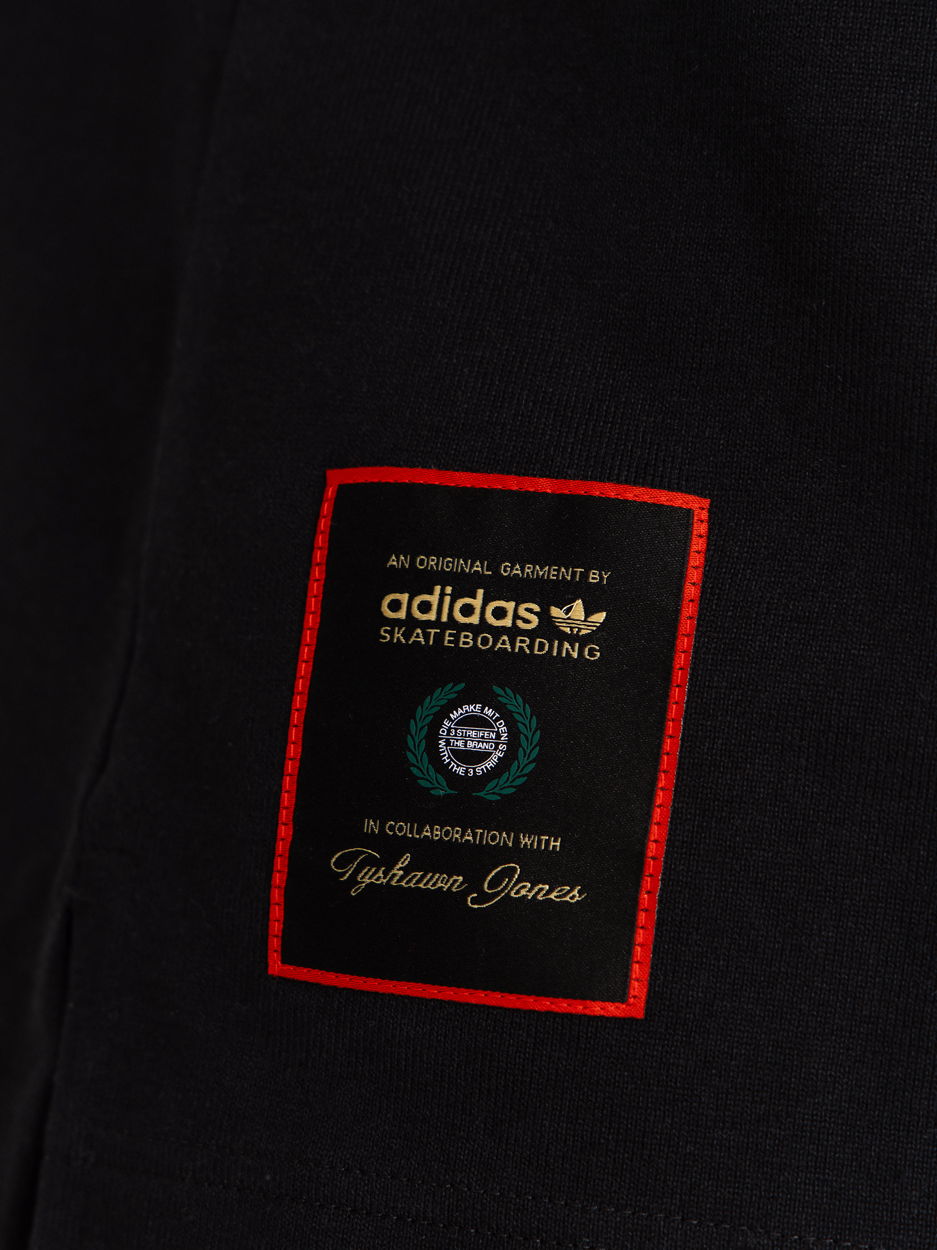 adidas Tyshawn Rugby Póló (black/white)