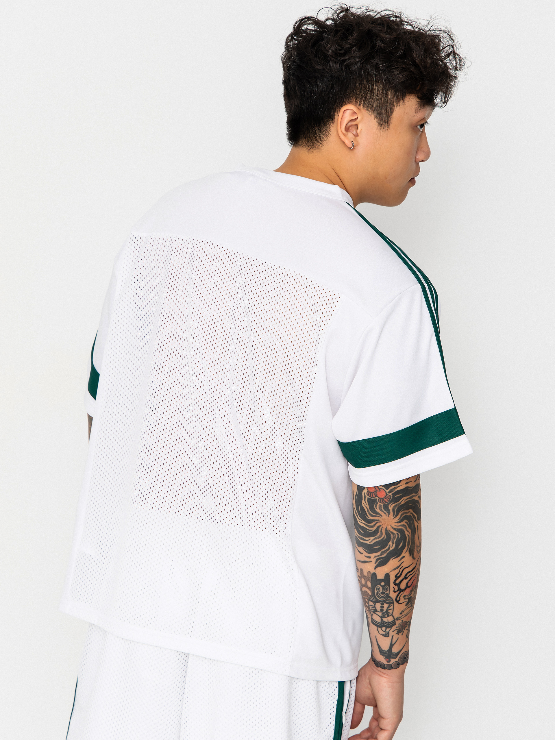 adidas Tyshawn Jrsy Póló (white/cgreen)