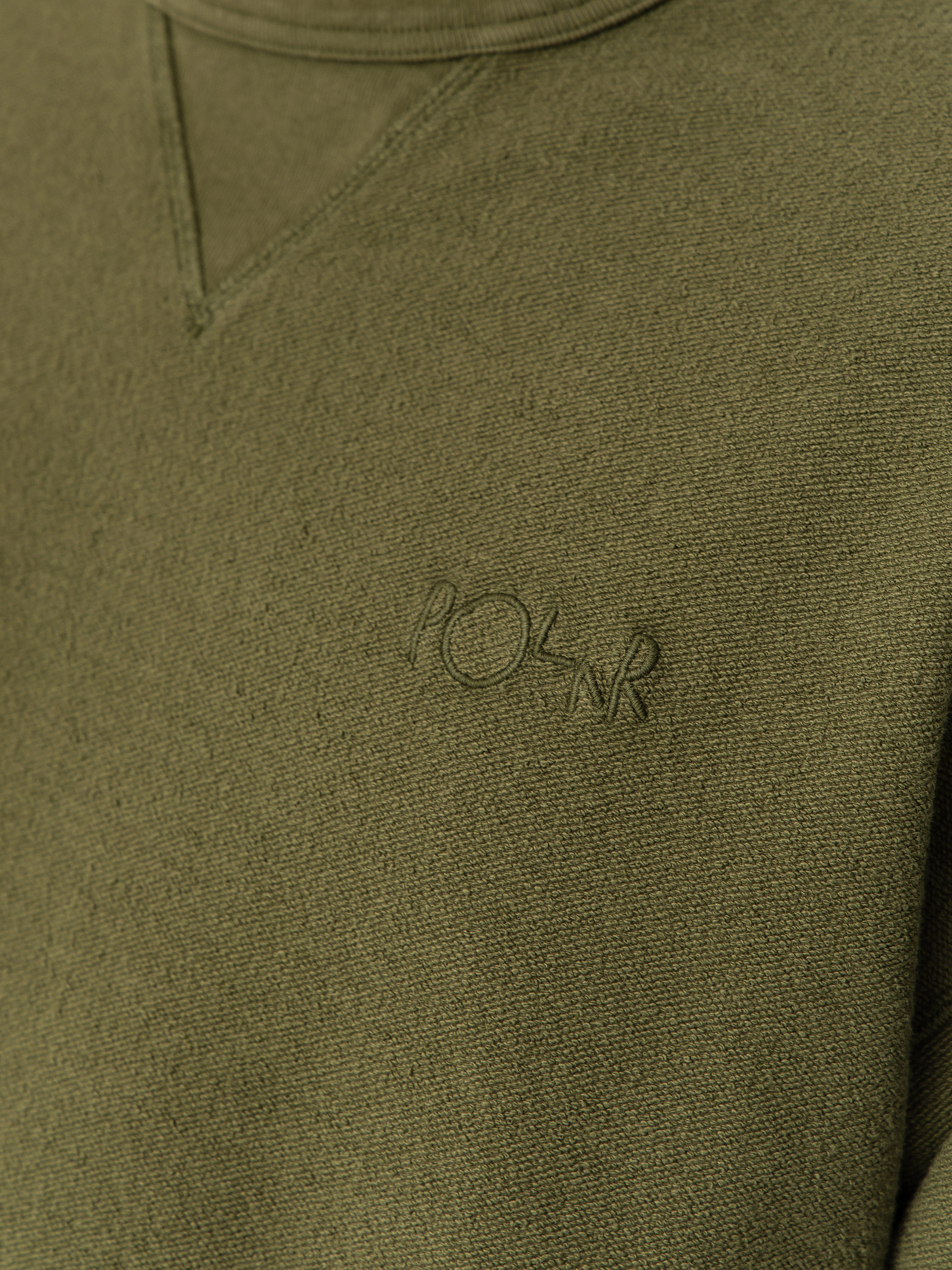 Polar Skate Reversed Pulóver (army green)