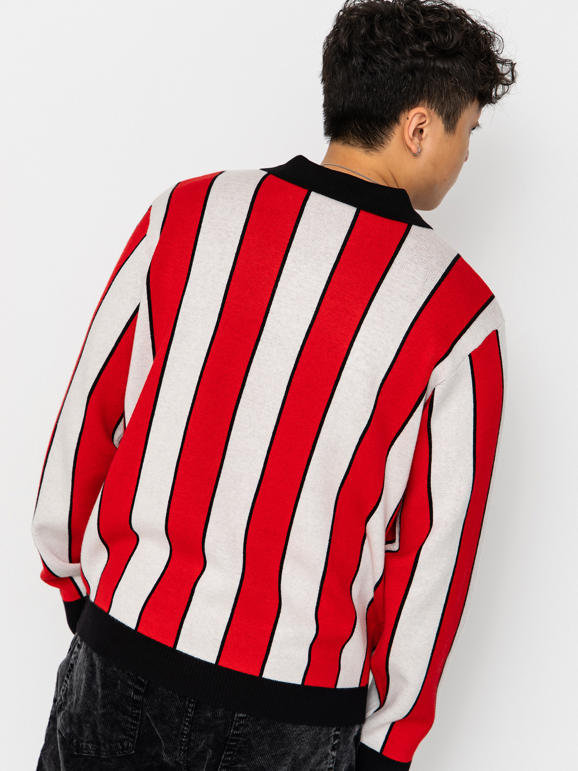 Pulóver HUF Midfield Jersey (red)