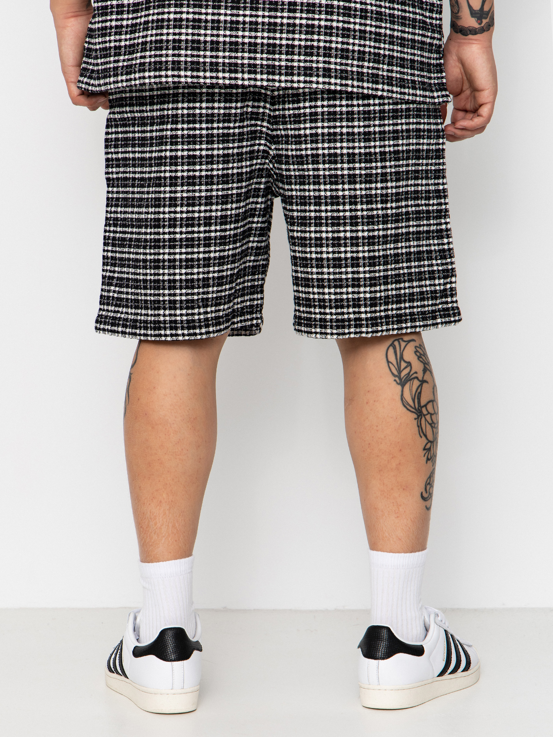Rövidnadrág Carhartt WIP Kander (kander check/black)