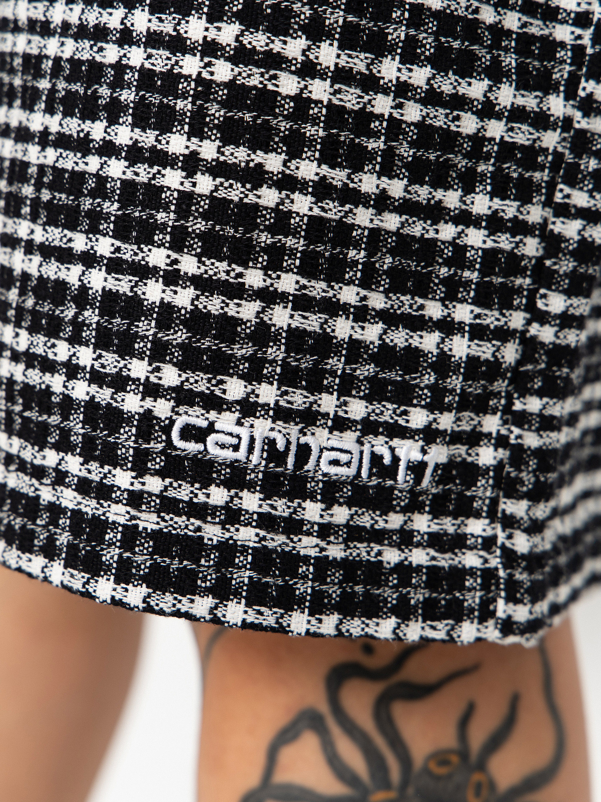 Rövidnadrág Carhartt WIP Kander (kander check/black)
