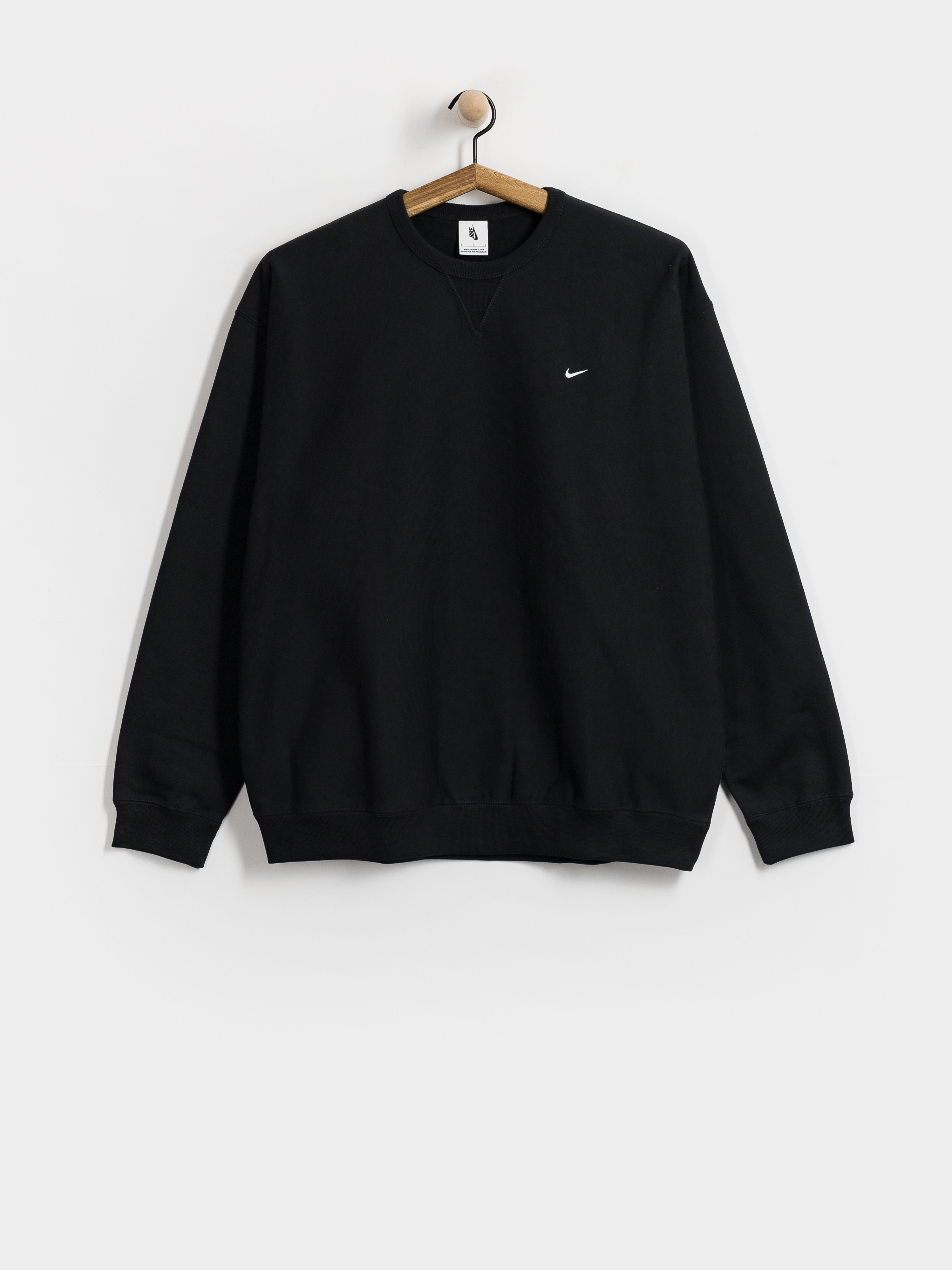 Nike SB Solo Swoosh Pulóver (black/white)