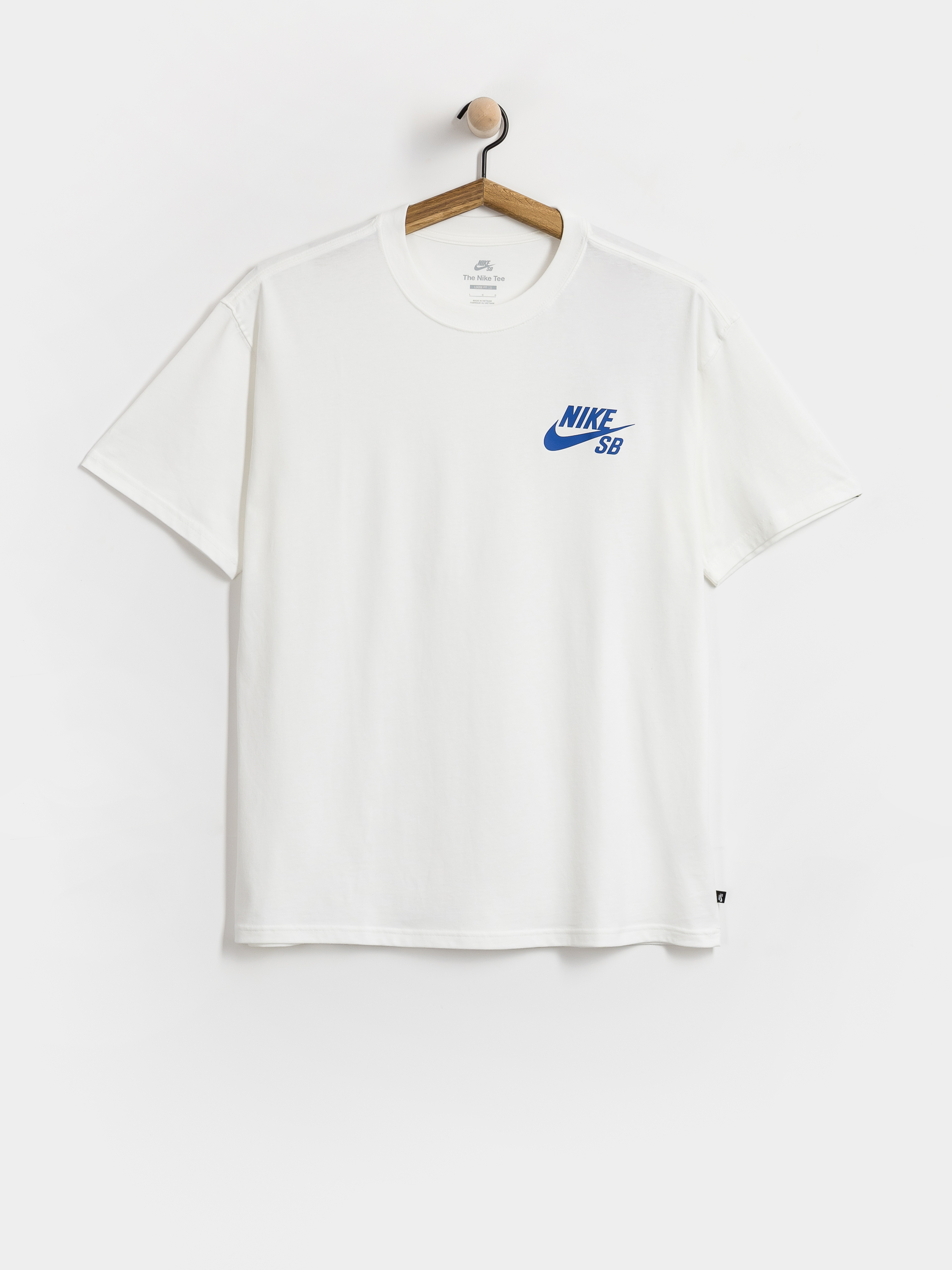Nike SB Logo Póló (white/game royal)