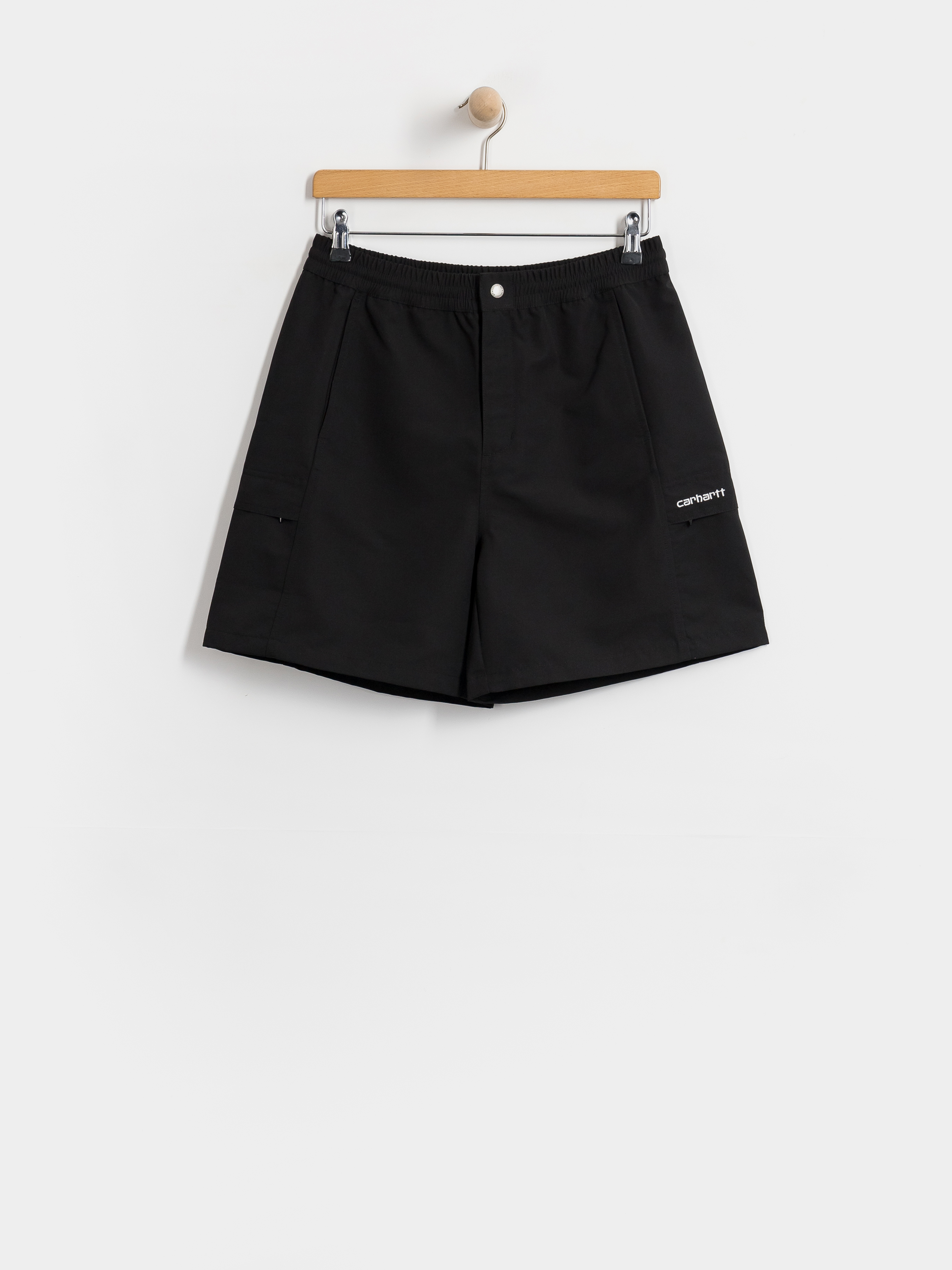 Rövidnadrág Carhartt WIP Iwan Wmn (black/white)
