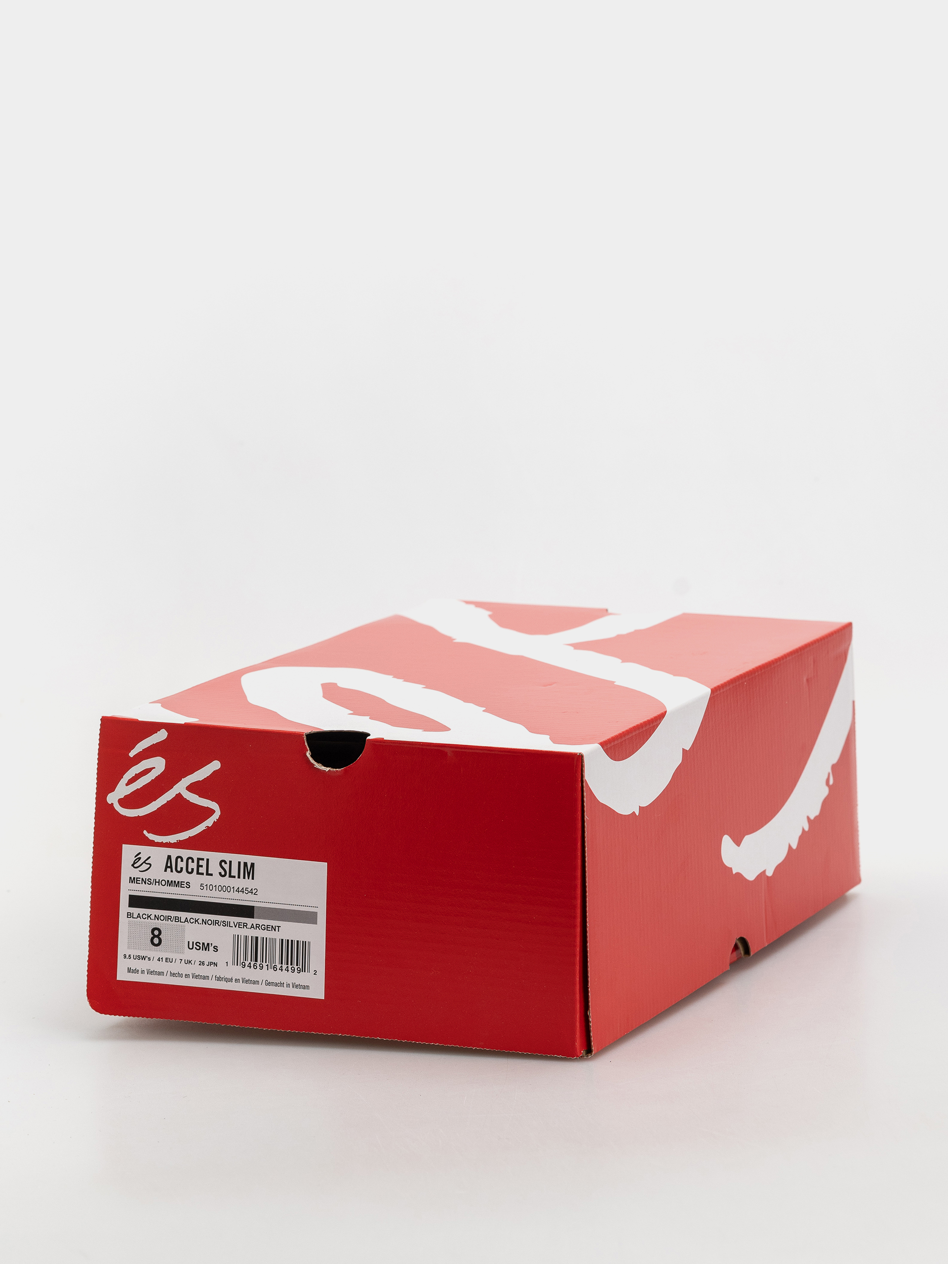 eS Accel Slim Cipők (black/black/silver)