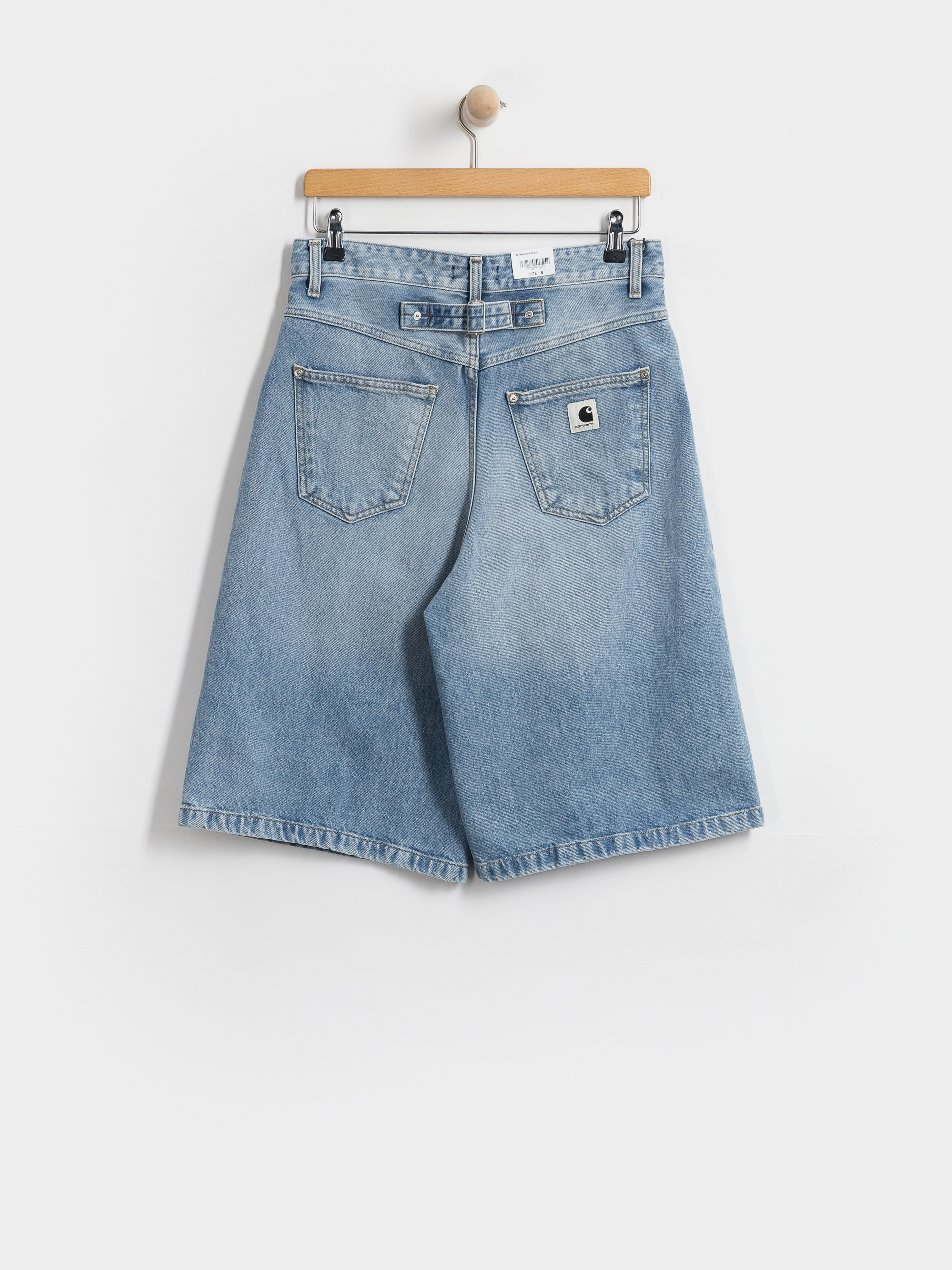 Carhartt WIP Belmont Wmn Rövidnadrág (blue heavy worn bleached)