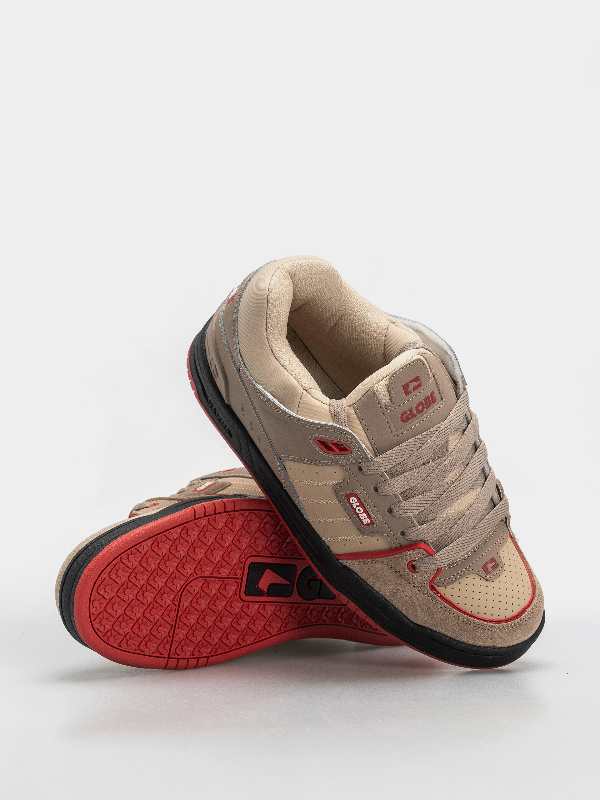 Globe Fusion Cipők (khaki/red)