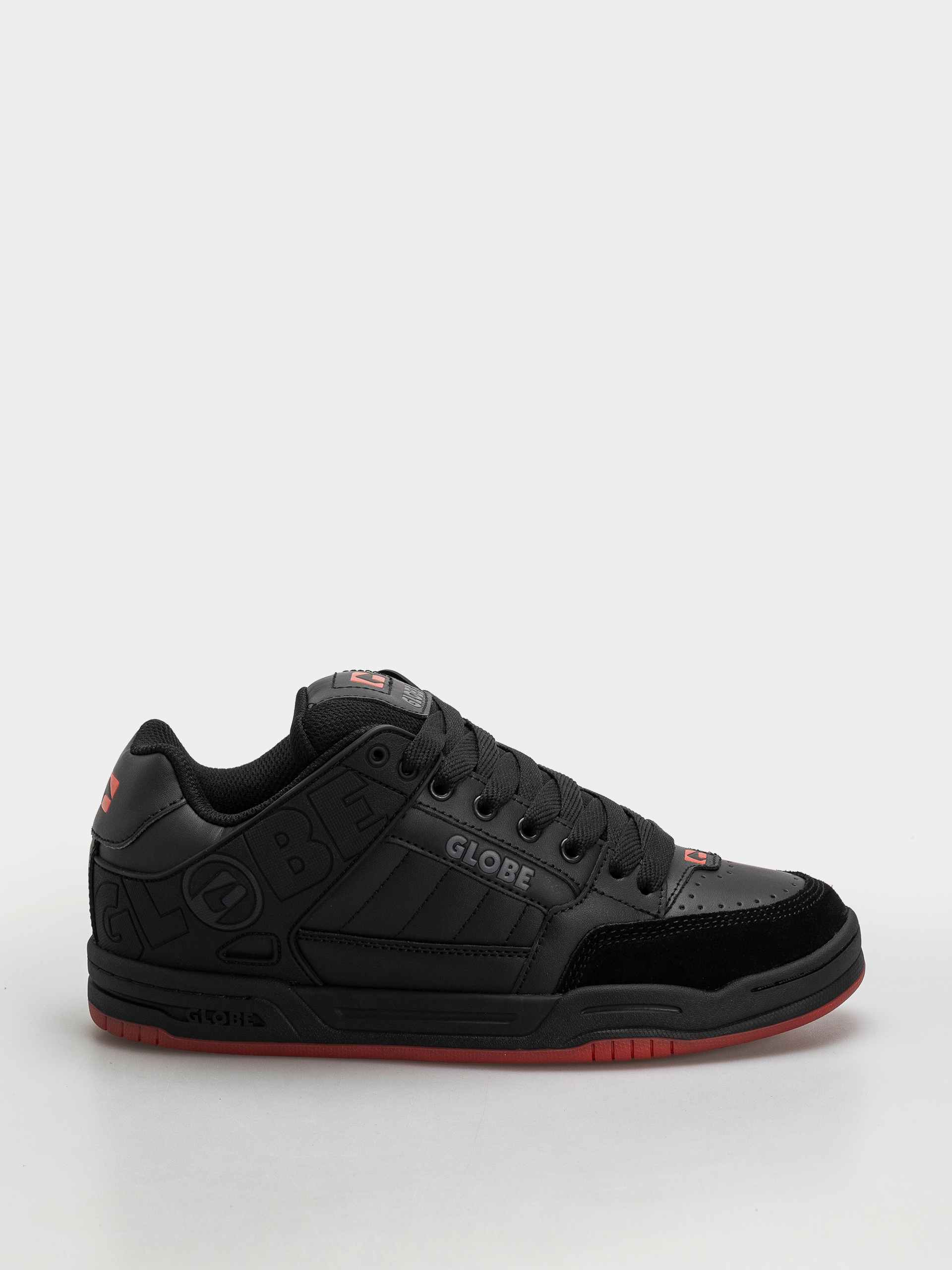 Globe Tilt Cipők (black/red/charcoal)