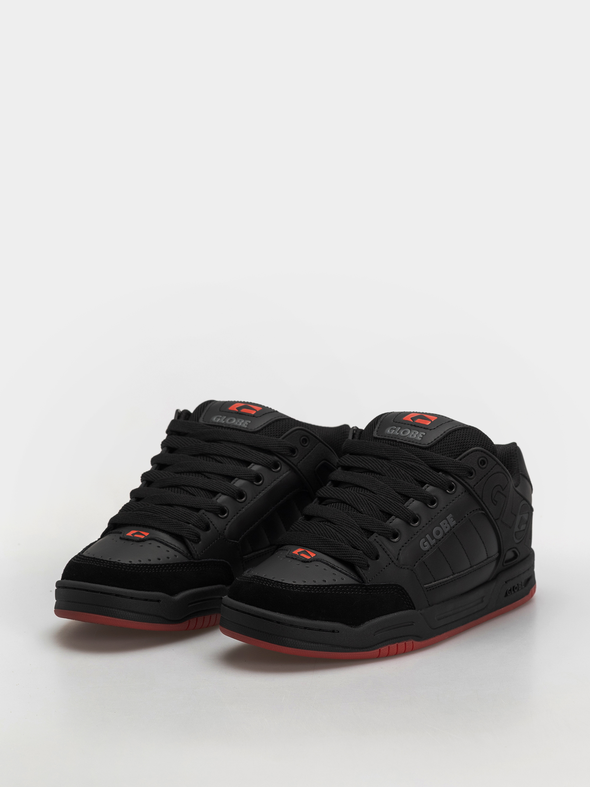 Globe Tilt Cipők (black/red/charcoal)