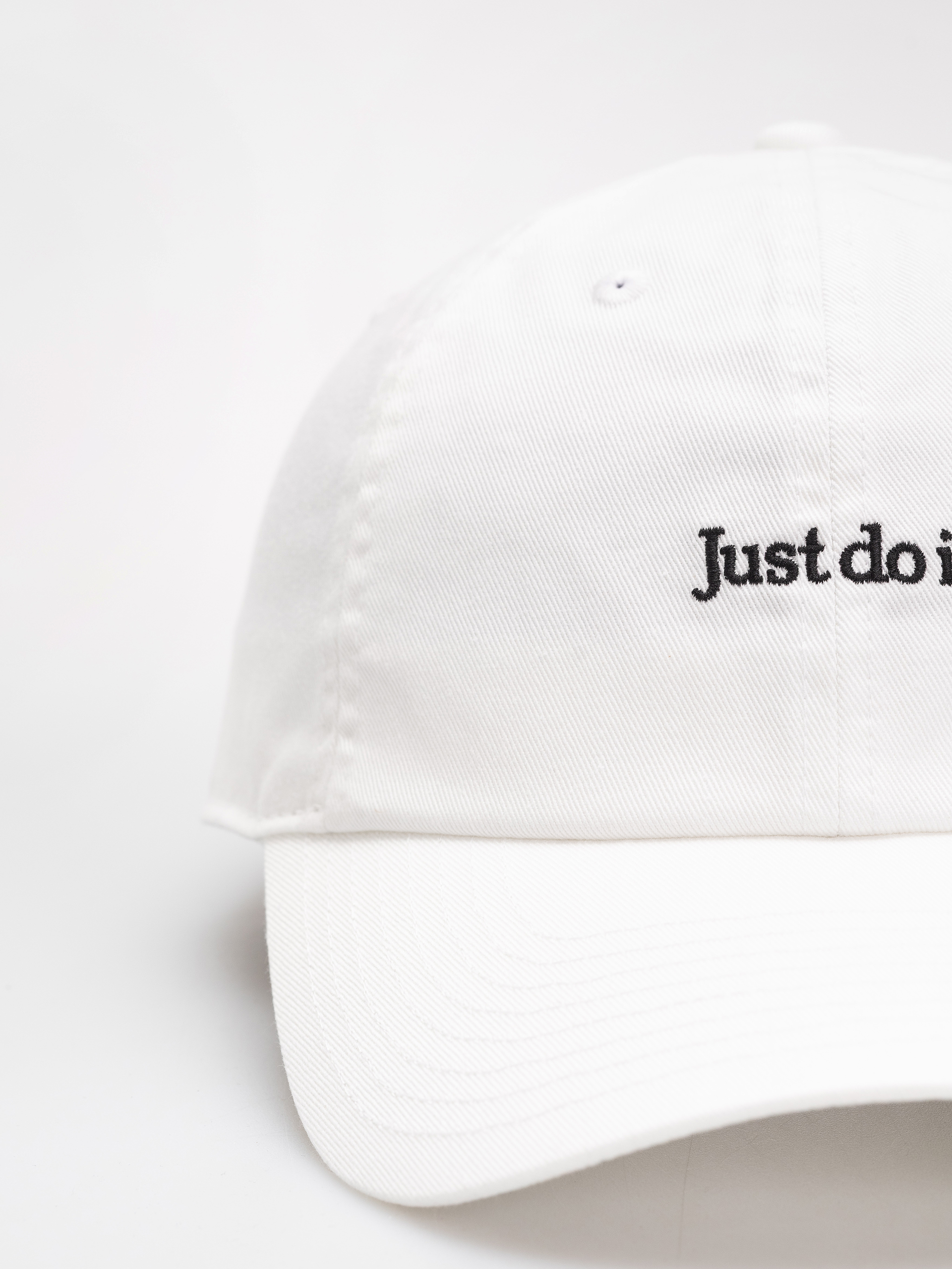 Nike SB Club Just Do It Baseball sapka (white/black)