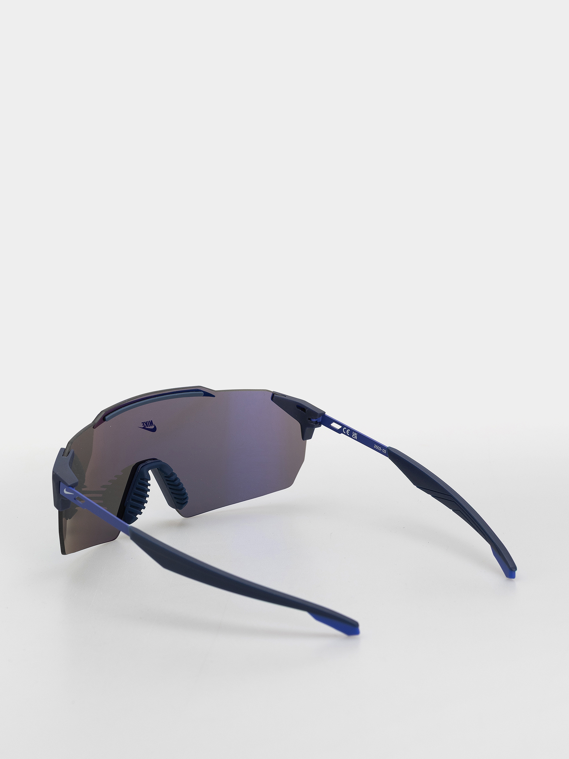Nike Limitless Shield Napszemüvegek (blue void/blue mirror)