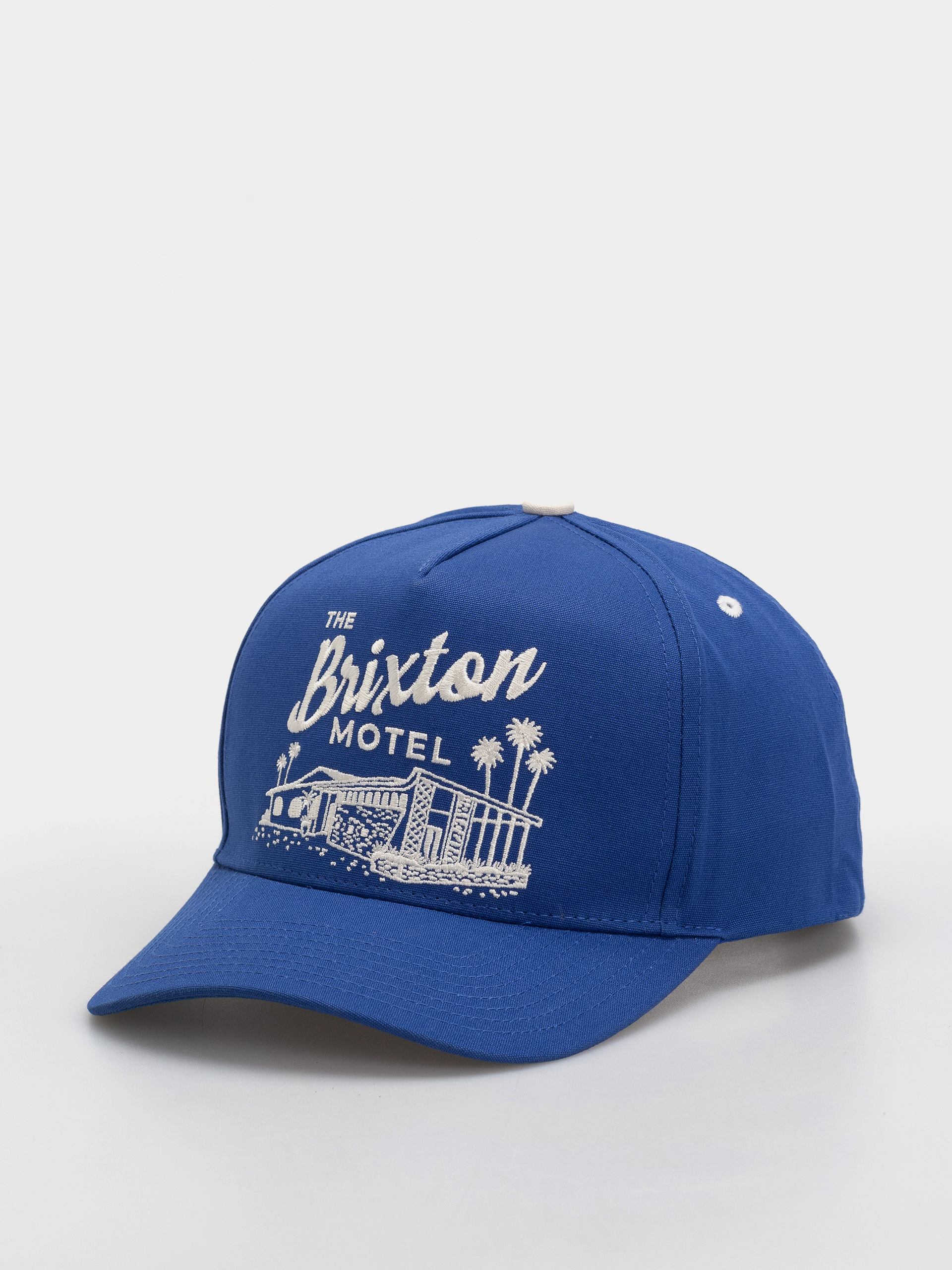 Brixton Motel C Np Hp Snapback Baseball sapka (electric blue/off white)