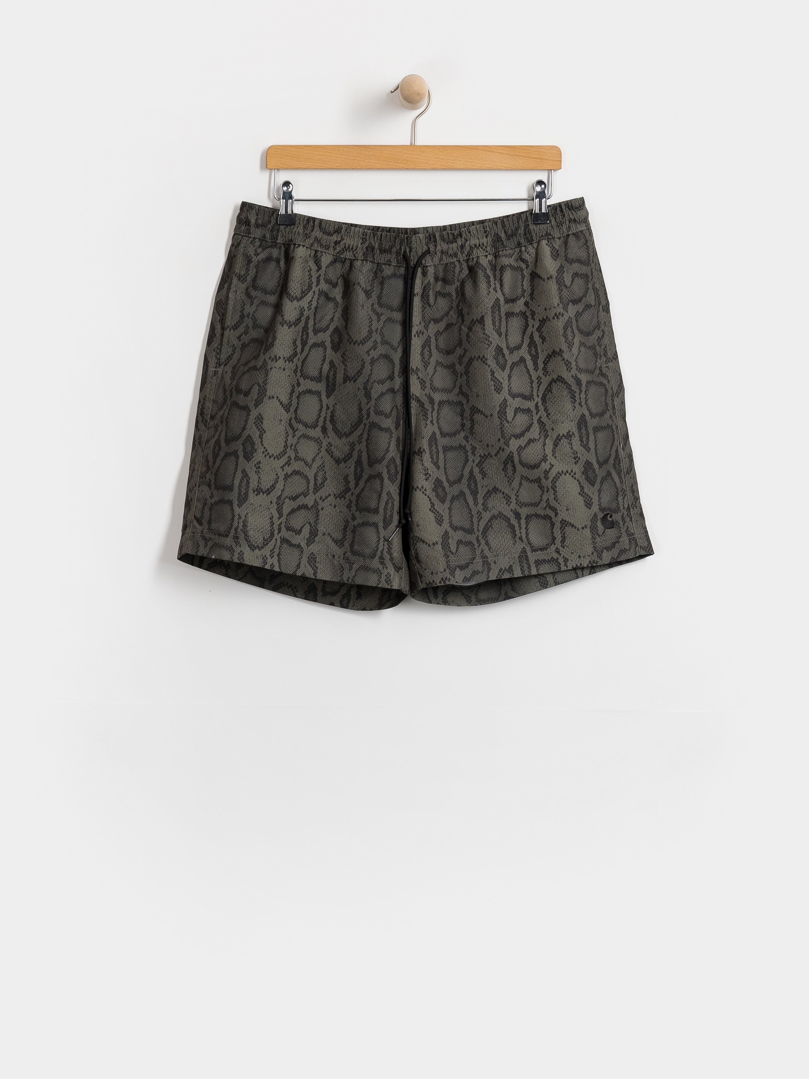 Ru00f6vidnadru00e1g Carhartt WIP Slater Swim (snake camo/leaf)