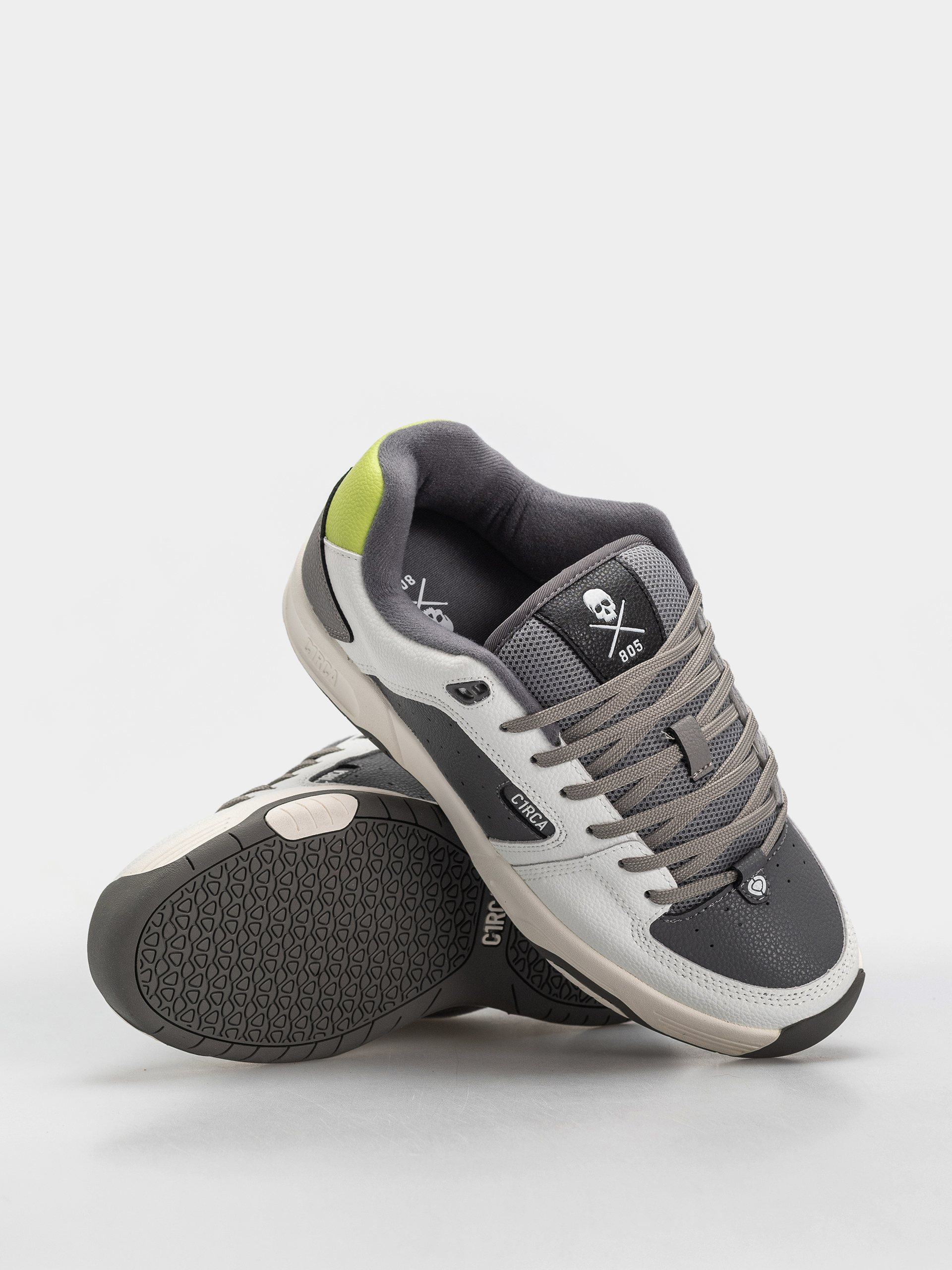 Circa 805 Cipők (dark gray/white/lime)