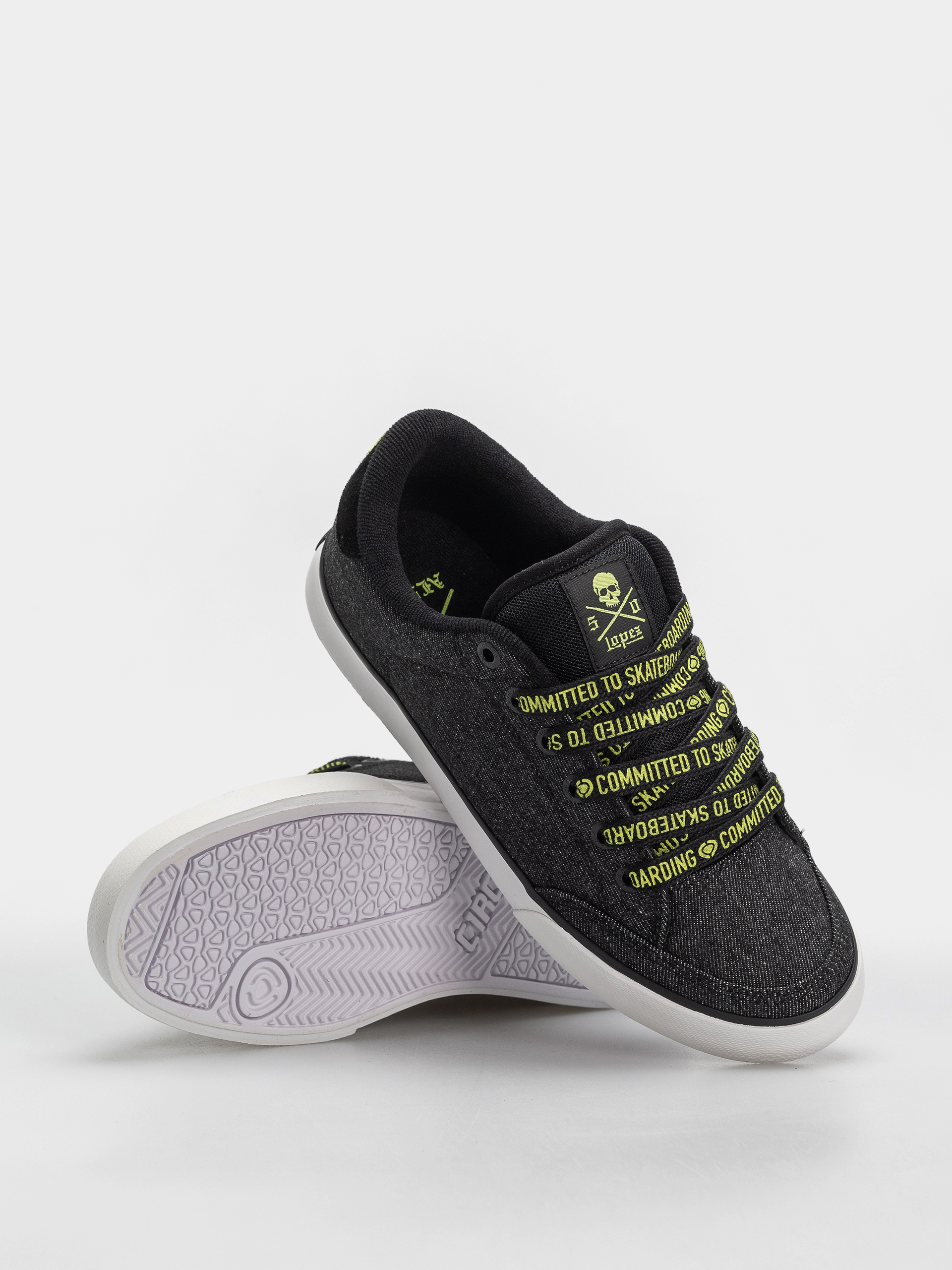 Cipők Circa Al 50 (black/lime/white)